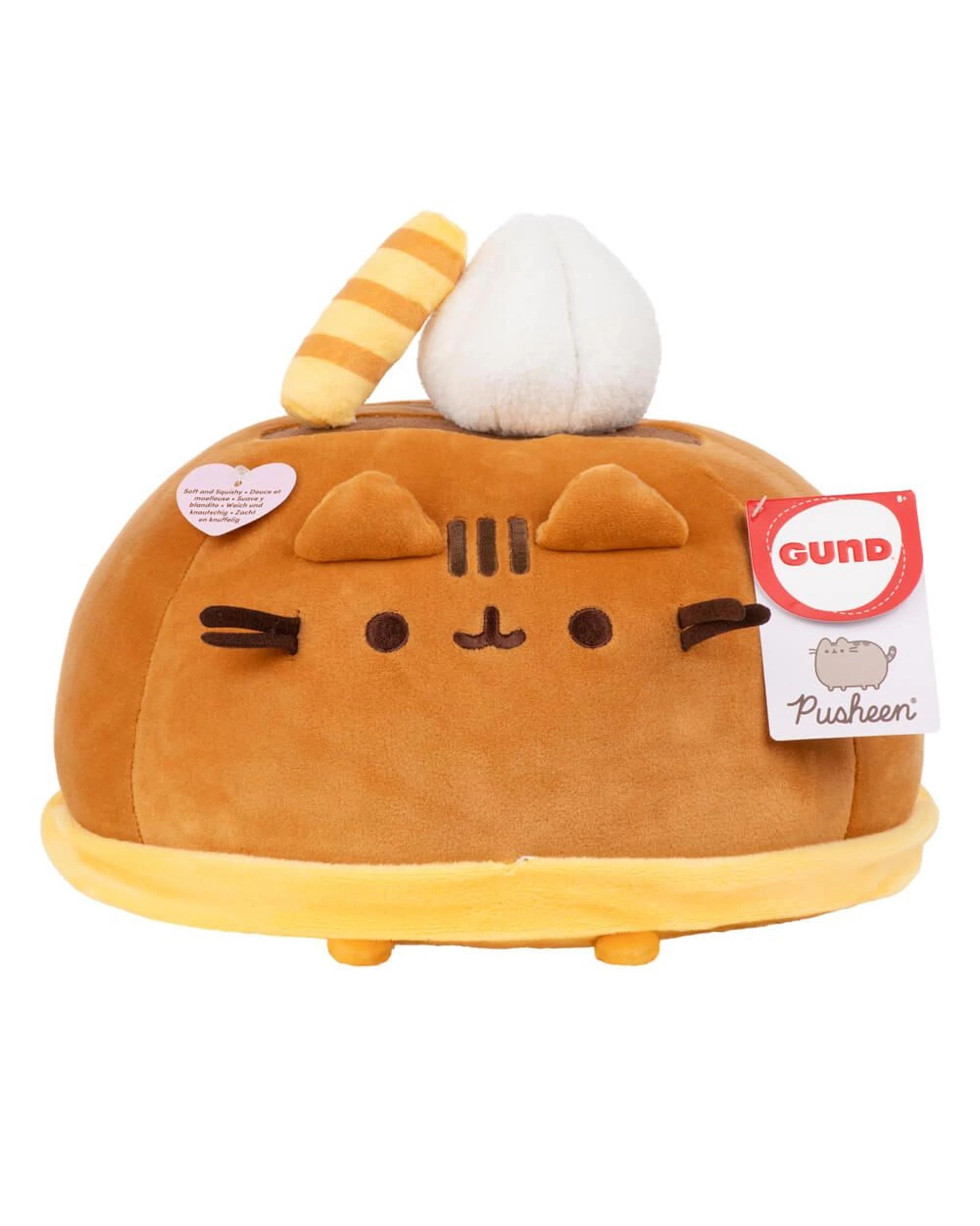 1 Pusheen Squisheen Chocolate Dome 21cm Plush, 1 of 4