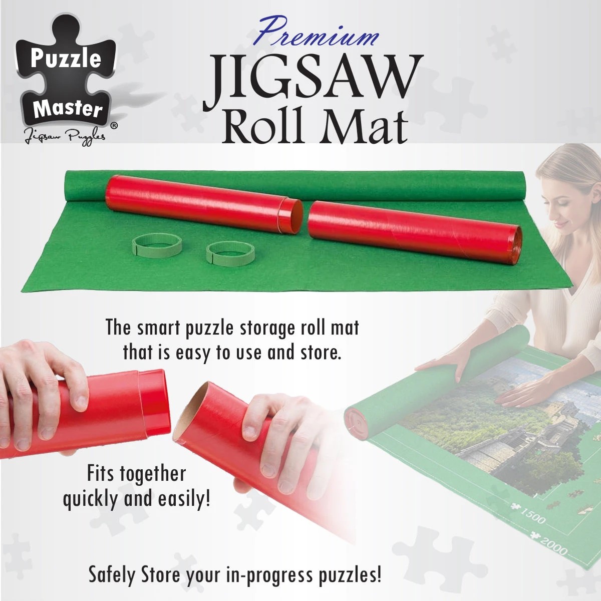 5 Puzzle Masters Jigsaw Roll Mat, 5 of 6