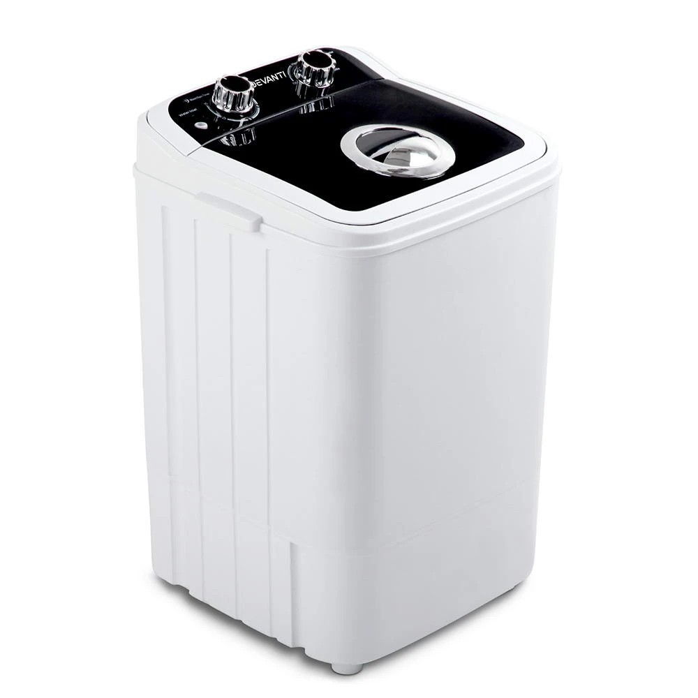 1 Devanti Portable Washing Machine 4.6KG - Black, 1 of 9