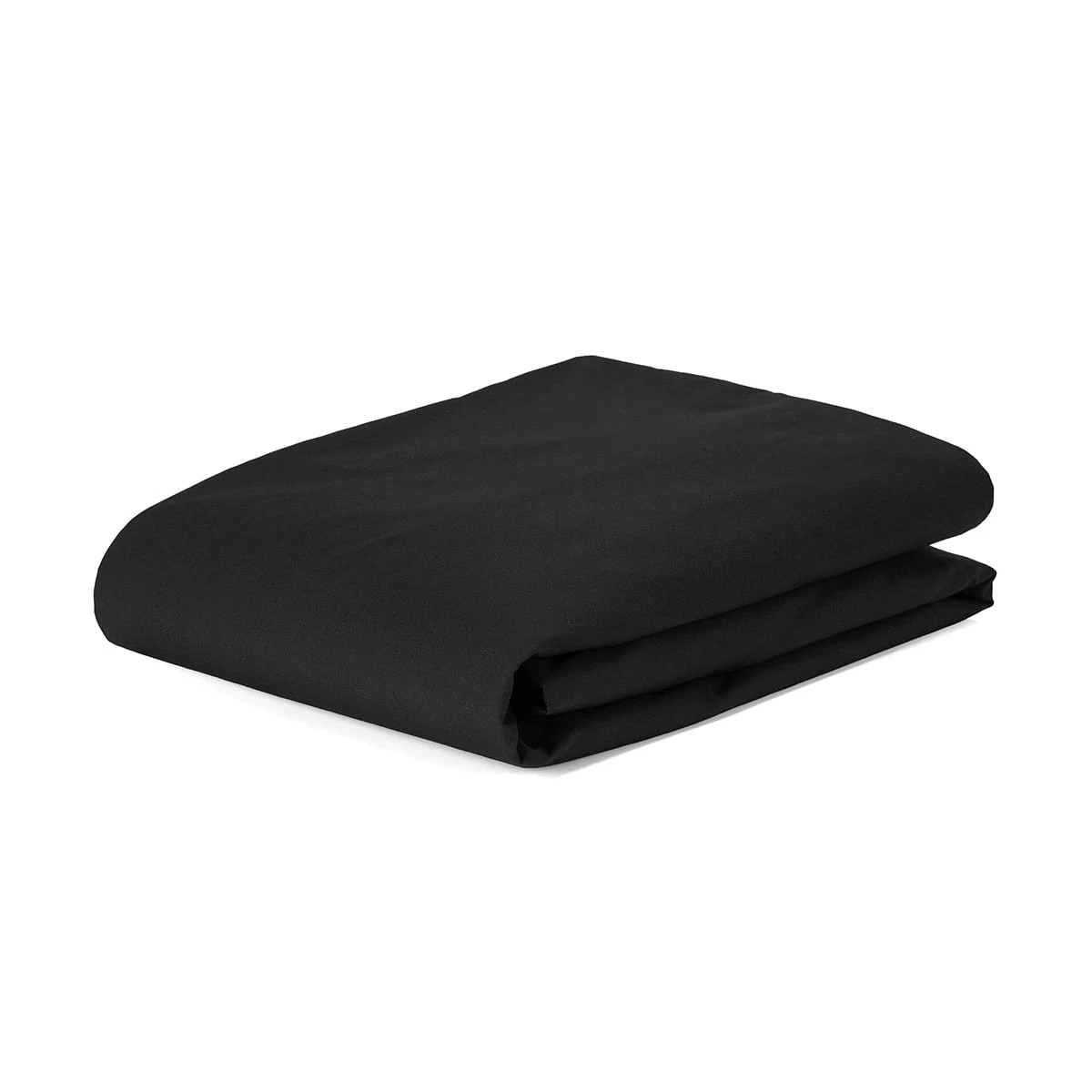 2 250 Thread Count Cotton Rich Fitted Sheet - Queen Bed, Black, 2 of 3