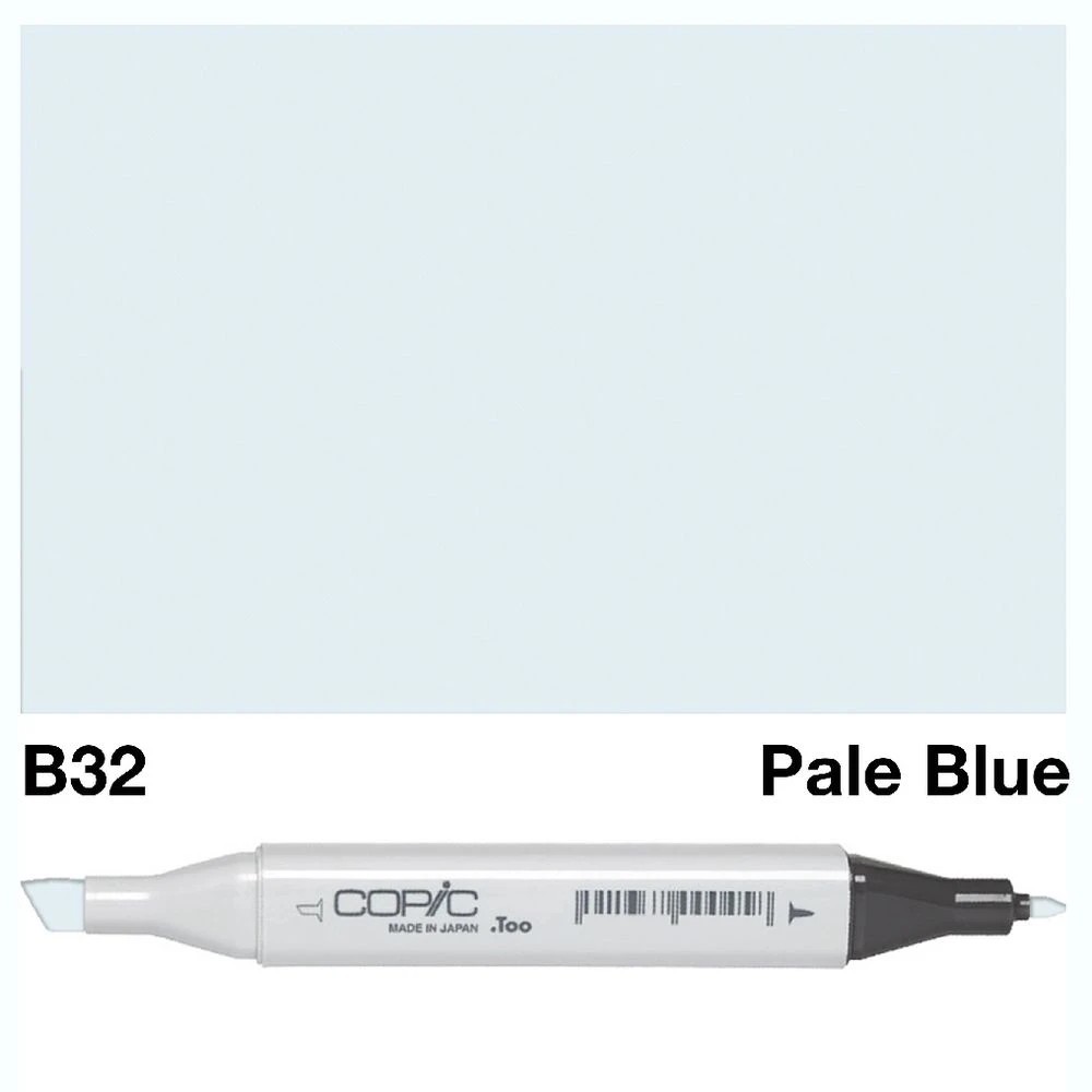 3 Copic Classic Original Dual Nib Marker B32 Pale Blue, 3 of 3