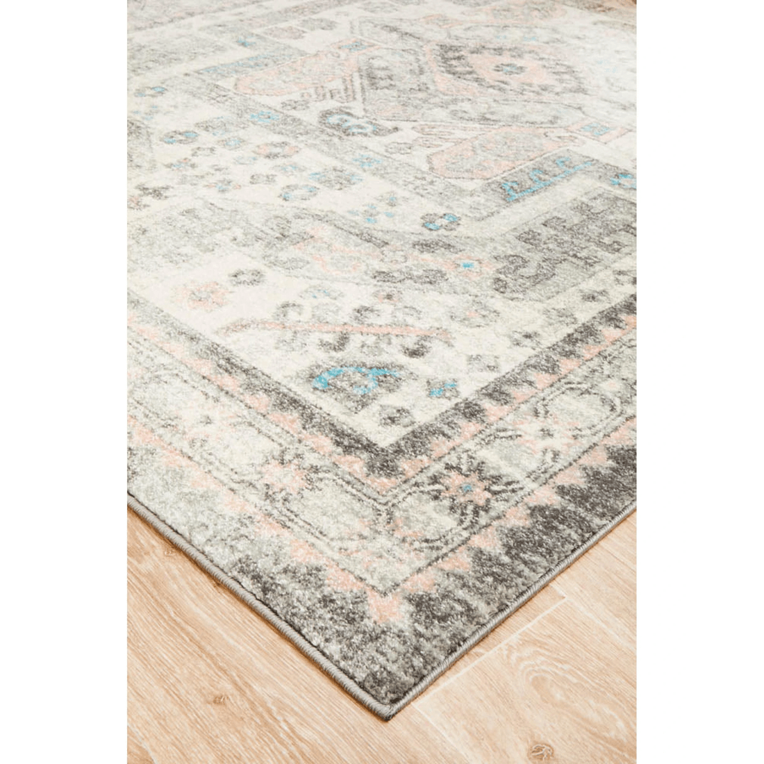 5 Rug Culture Avenue 704 Silver Rug - 10 mm Polypropylene, Power-Loomed (Made in Turkey) - Silver, 5 of 7