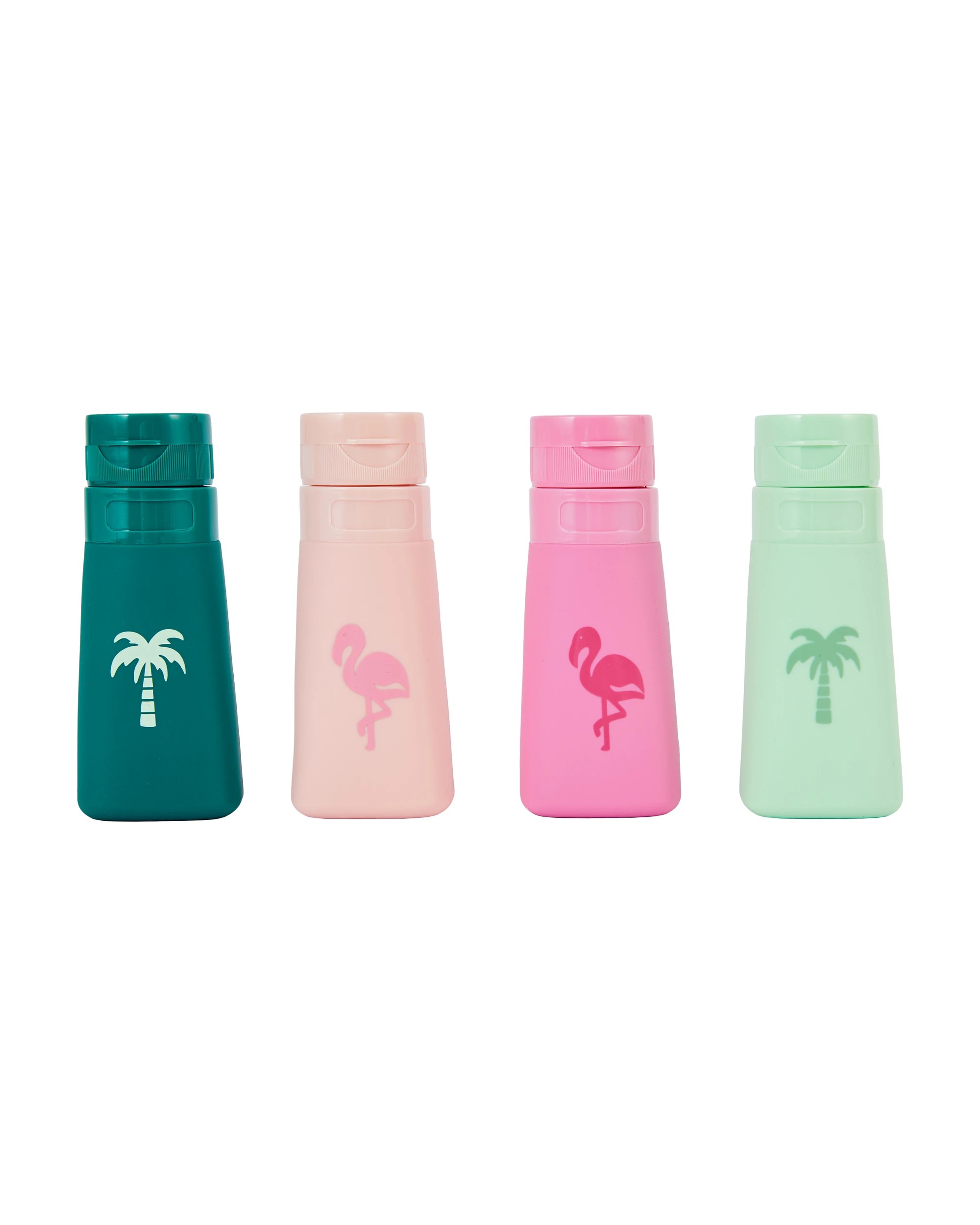2 OXX Beauty 4 Pack Summer Vacay Club Silicone Bottles, 2 of 4