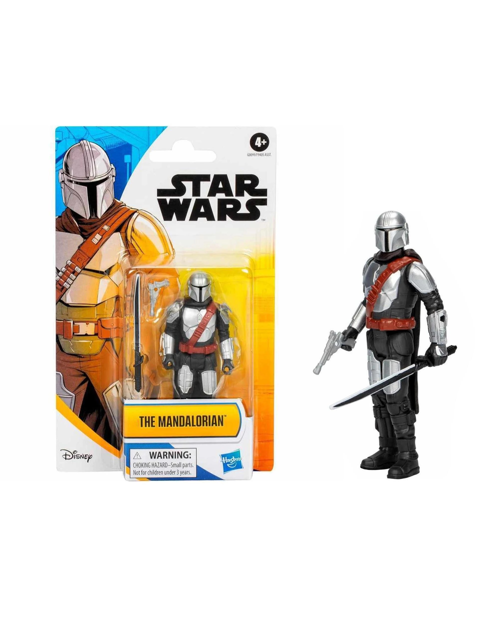 1 Star Wars Epic Hero Series The Mandalorian 4 inch Action Figure, 1 of 5