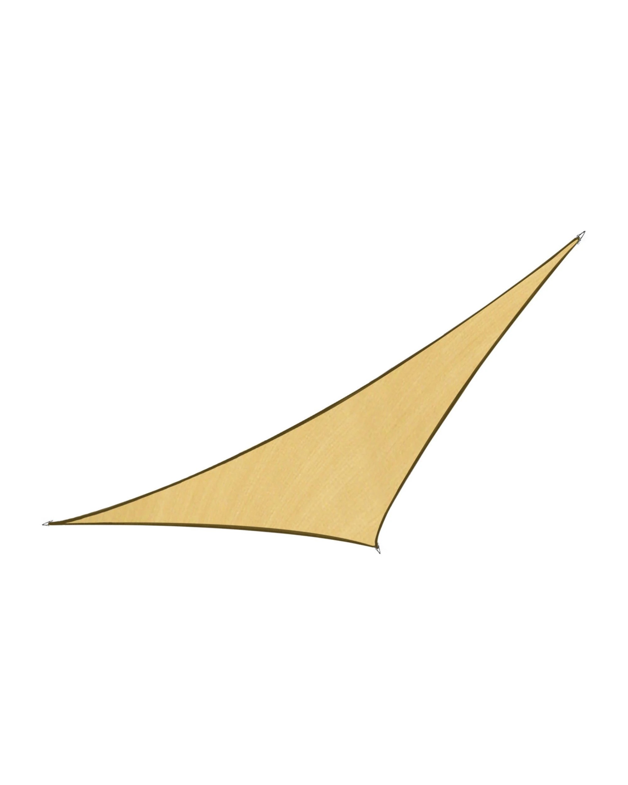 1 Wallaroo 5m x 5m x 5m Triangle Shade Sail - Yellow, 1 of 6