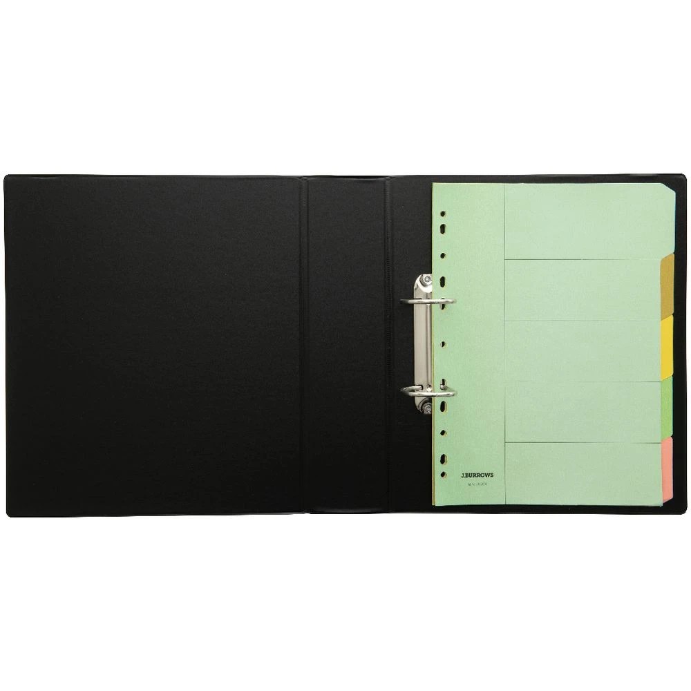 5 J.Burrows A4 Binder 2D 50mm Black, 5 of 6