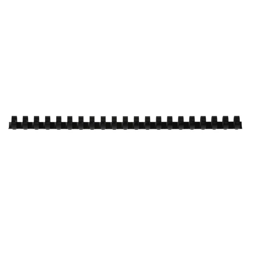 3 GBC Binding Comb 21 Loop Plastic 16mm Black 25 Pack, 3 of 3