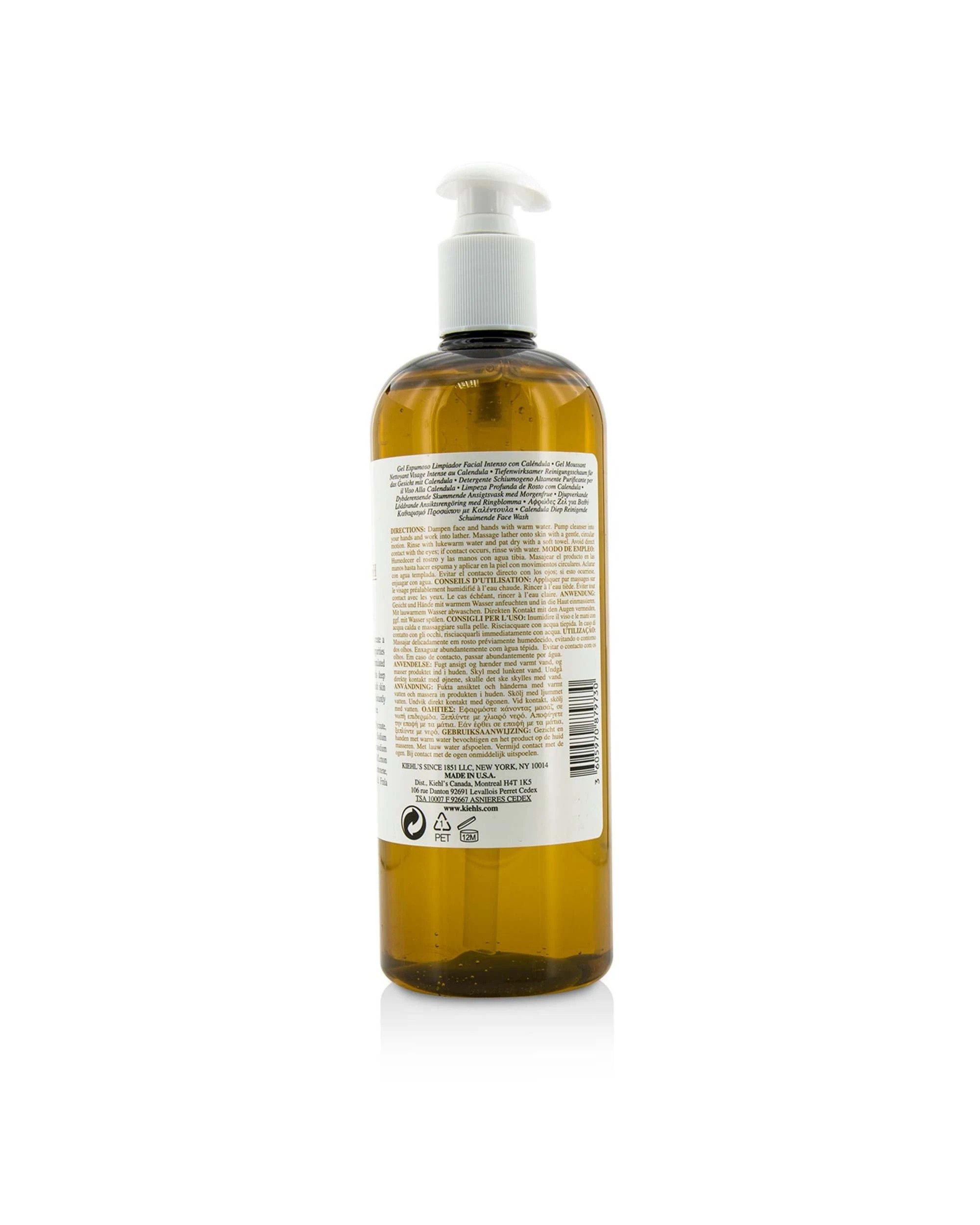 3 Kiehl's Calendula Deep Cleansing Foaming Face Wash 500ml/16.9oz, 3 of 3