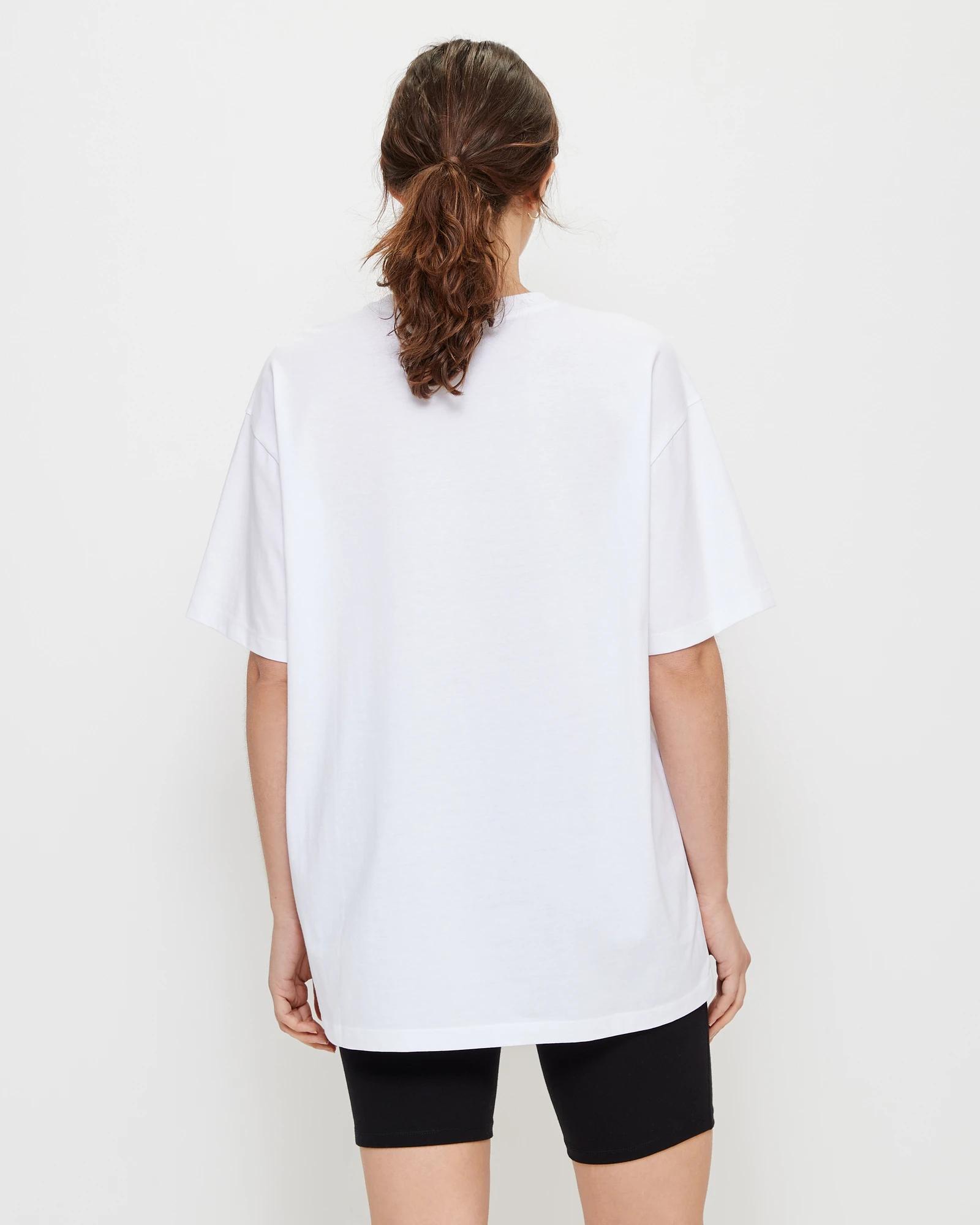 4 Target Active Oversized Jersey T-shirt WHITE, 4 of 6