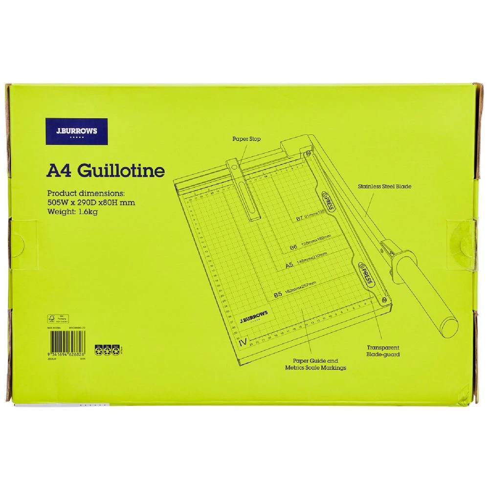 5 J.Burrows A4 Paper Guillotine, 5 of 5
