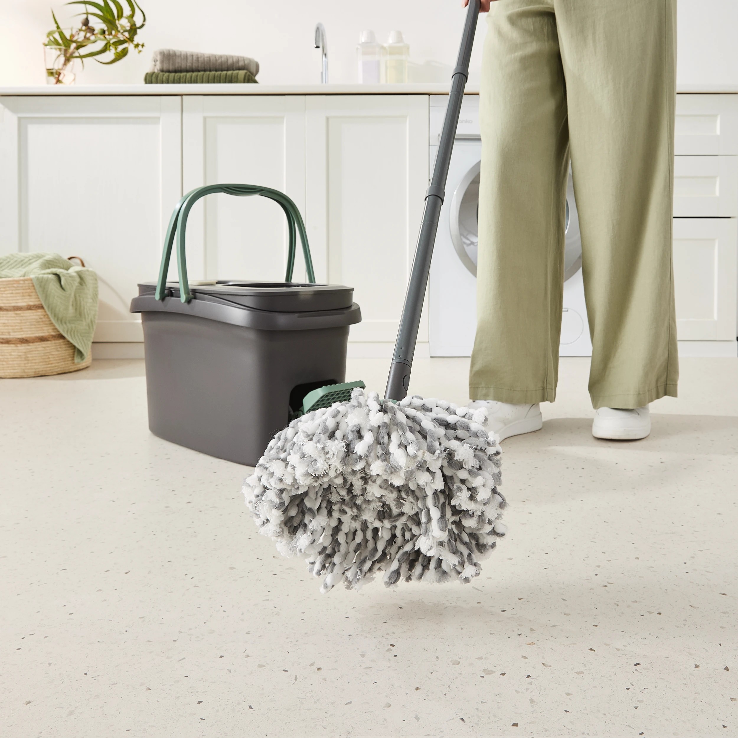 2 Dual Section Pedal Mop Set, 2 of 10