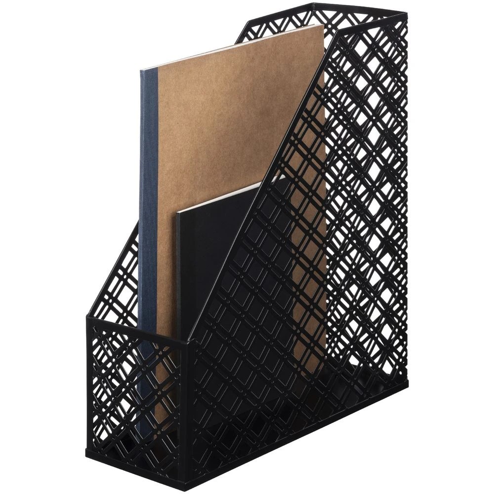 2 Otto Diamond Metal A4 Magazine File Black, 2 of 3