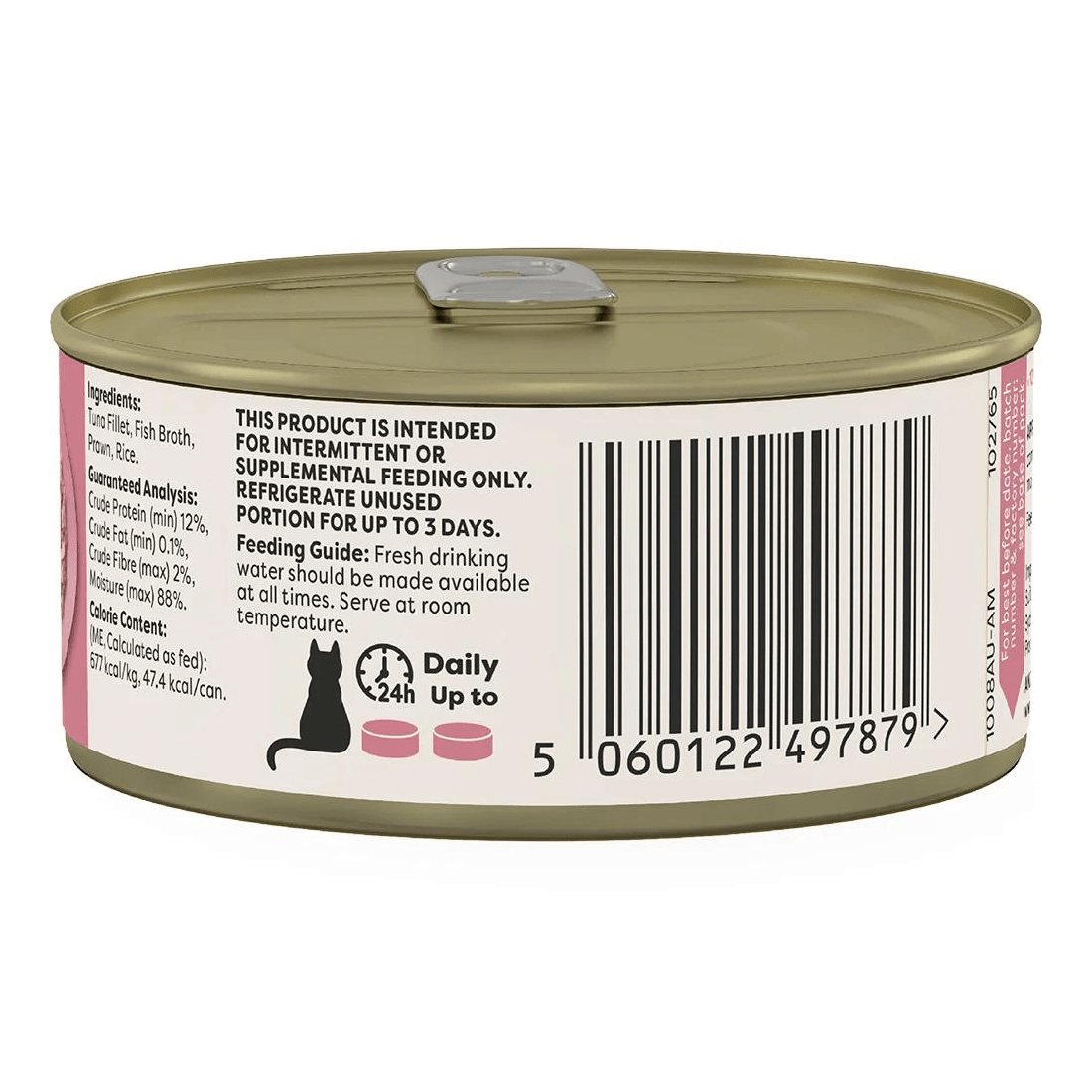 2 Applaws Cat Tin Tuna & Prawn 70g 24pk, 2 of 2