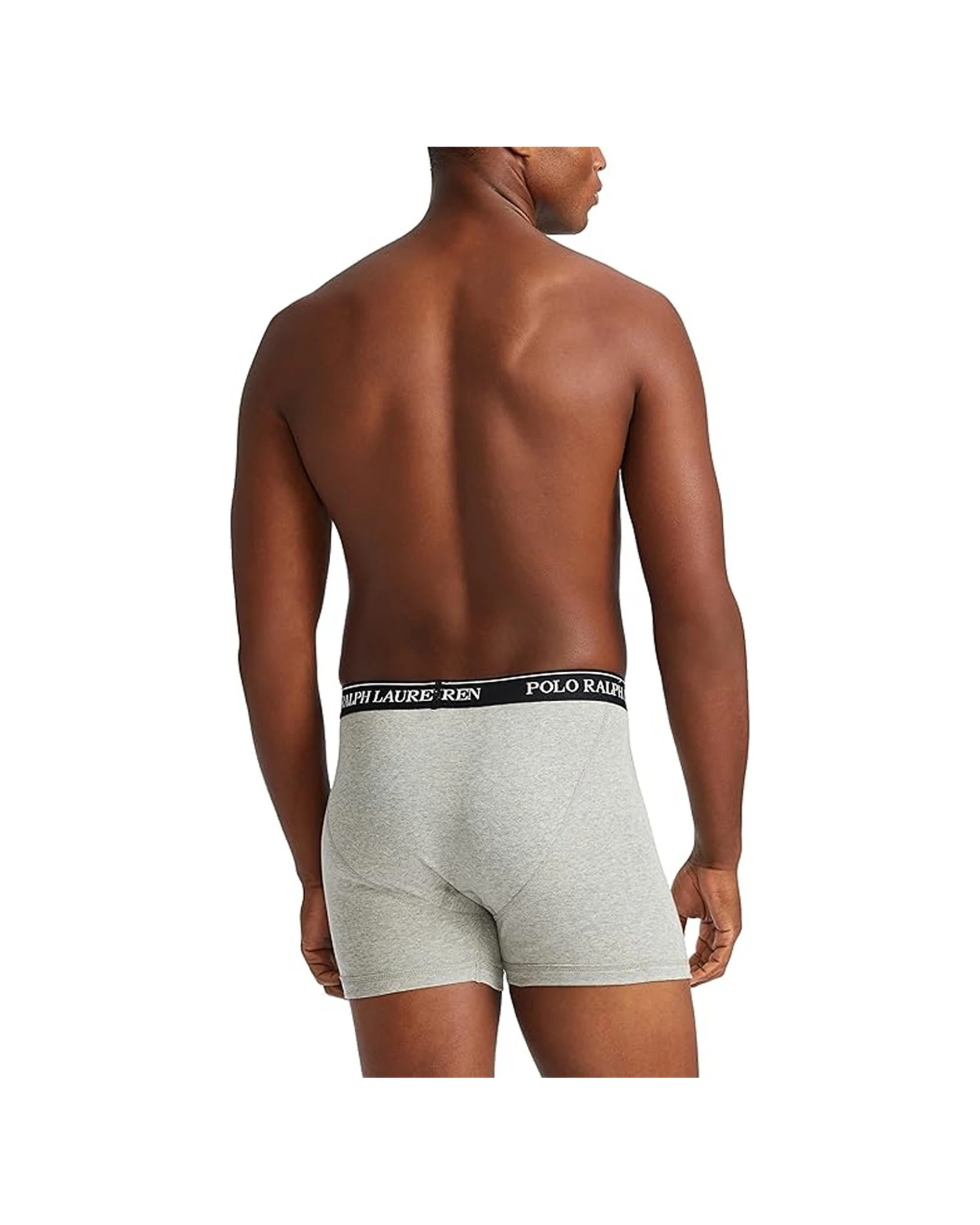 2 Polo Ralph Lauren 3pc Classic Fit Mid Rise Trunks Men Underwear - 2XL - Assorted, 2 of 6