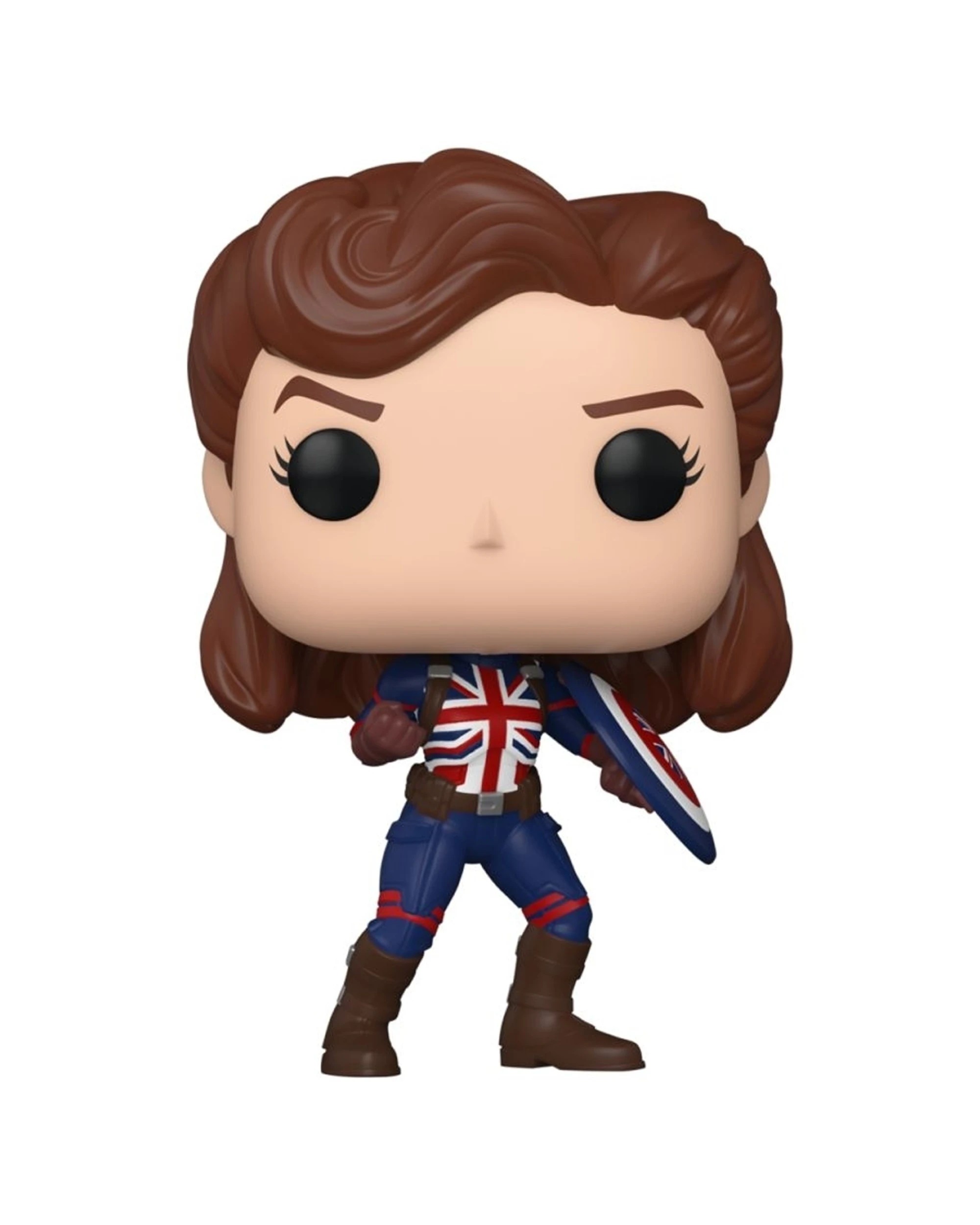 2 Pop Vinyl Figurine What If - Captain Carter Pose RS 10cm Funko Collectible - Multi, 2 of 3