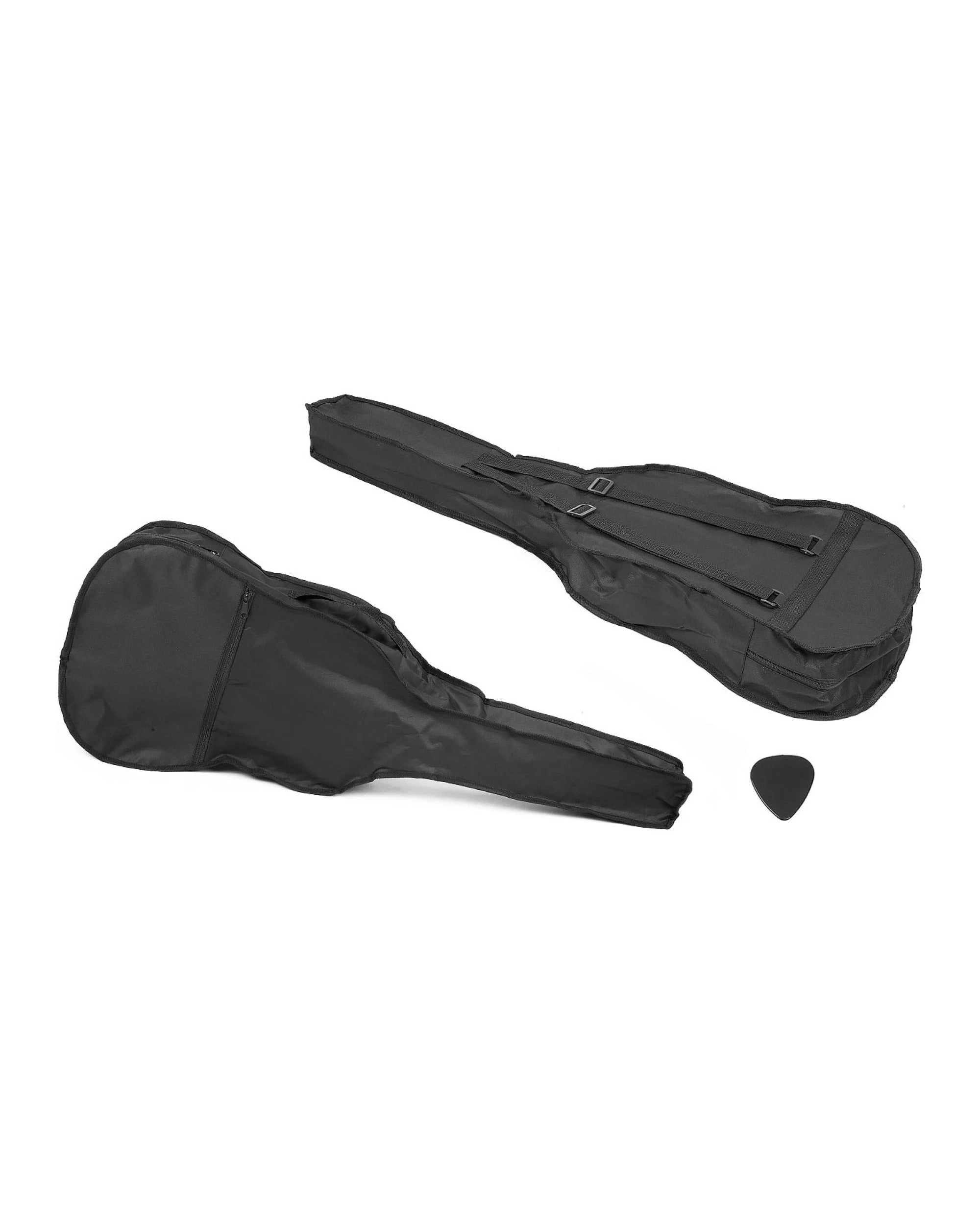 3 Karrera Childrens Acoustic Cutaway Wooden Strings Guitar Ideal Kids Gift Half Size Musical Instrument, 3 of 5