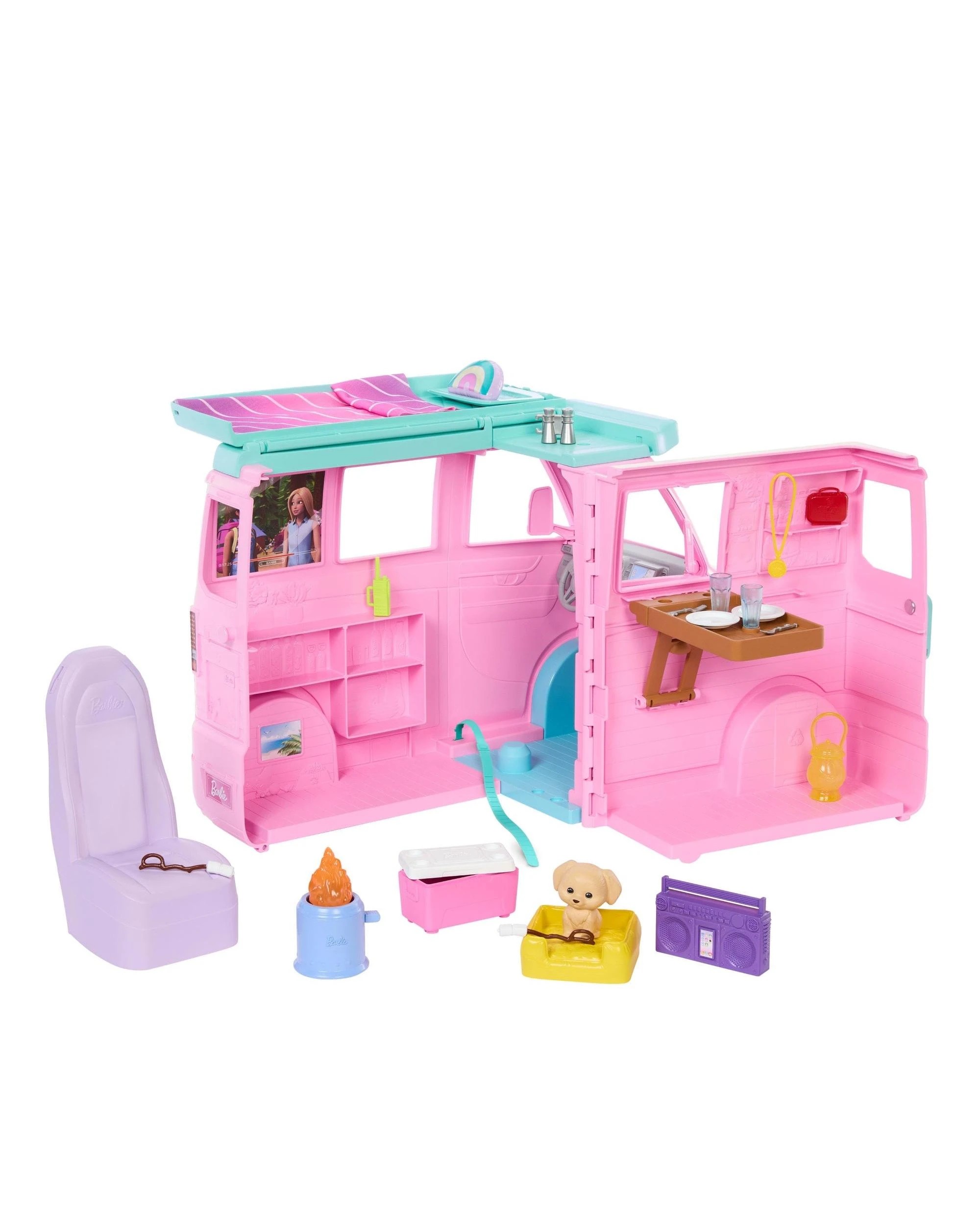 4 Barbie Dream Land Road Trip Camper, 4 of 6