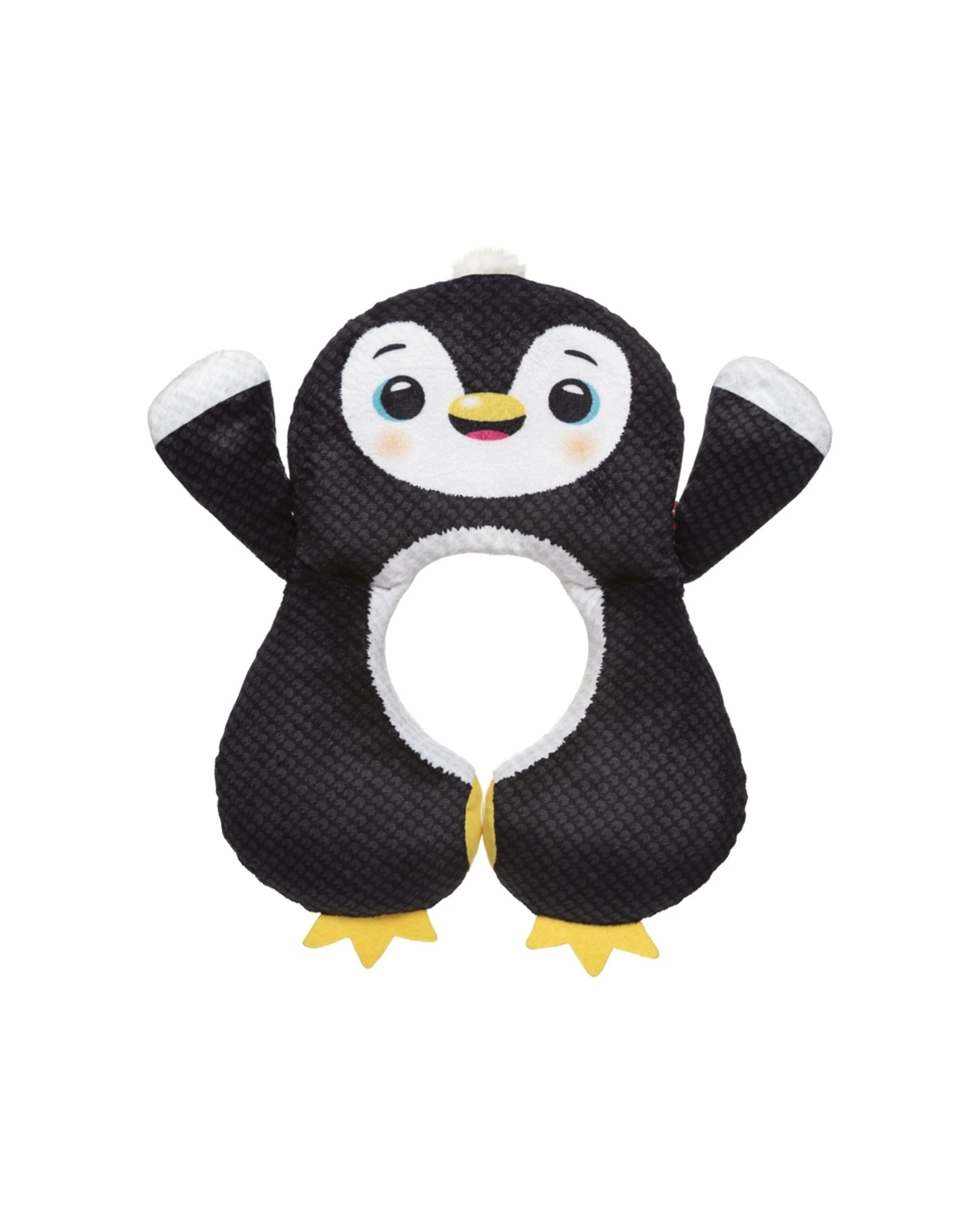 2 BenBat Travel Toy Neck Pillow For Toddler Kids Car Accessory Mark Penguin, 2 of 3