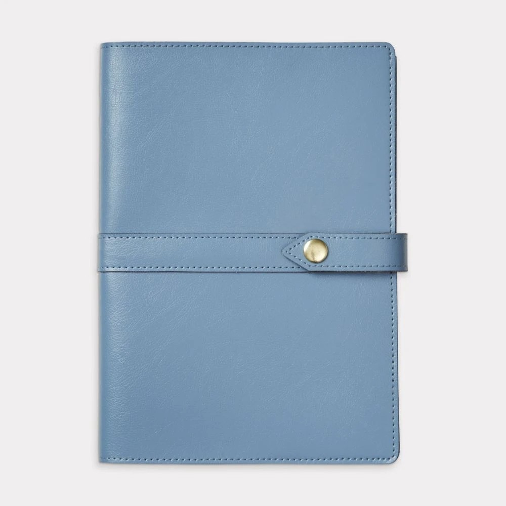 2 Otto A5 Leather-grain Journal 192 Page Petrol Blue, 2 of 4