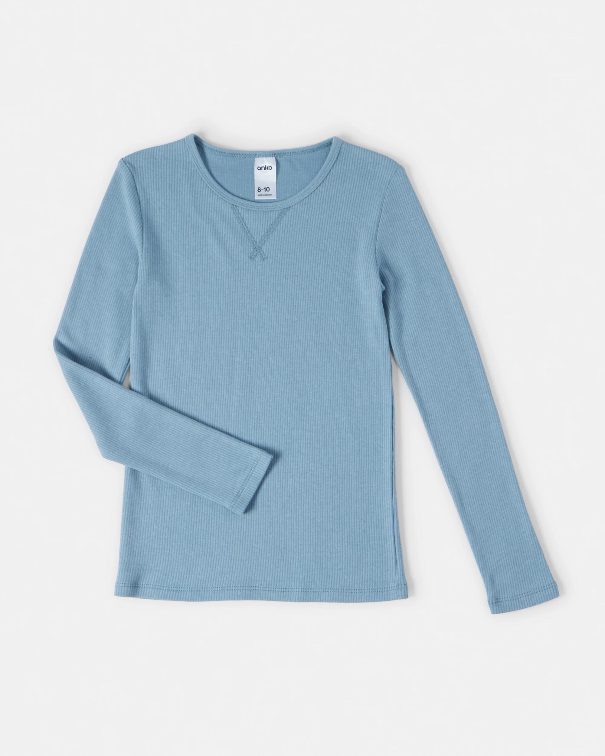 3 2 Pack Long Sleeve Thermal Top Blu Thrmal, 3 of 6