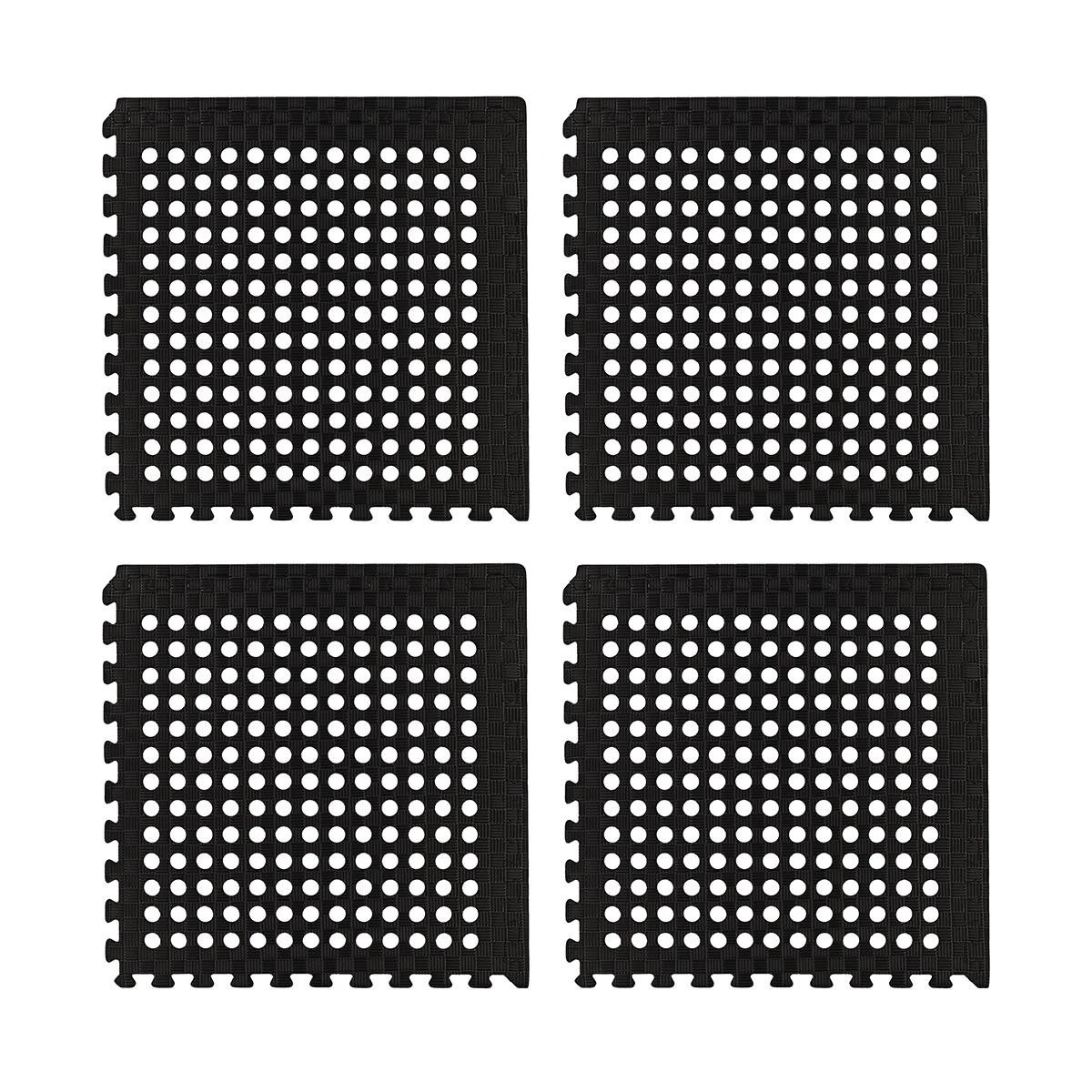 1 4 Pack EVA Floor Tiles - Charcoal, 1 of 10