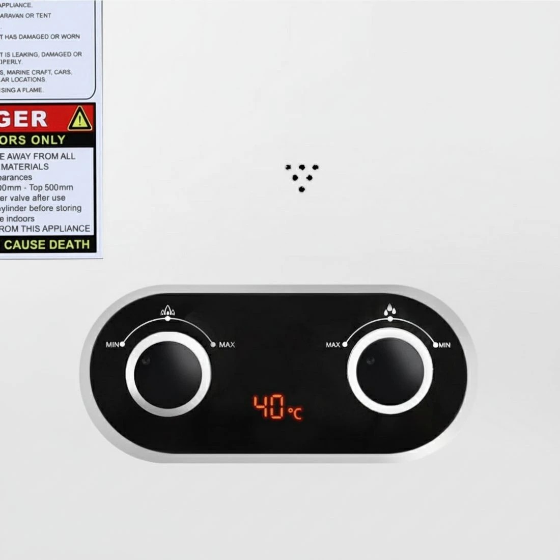 5 Devanti Portable Gas Water Heater Outdoor Camping Shower - White, 5 of 6