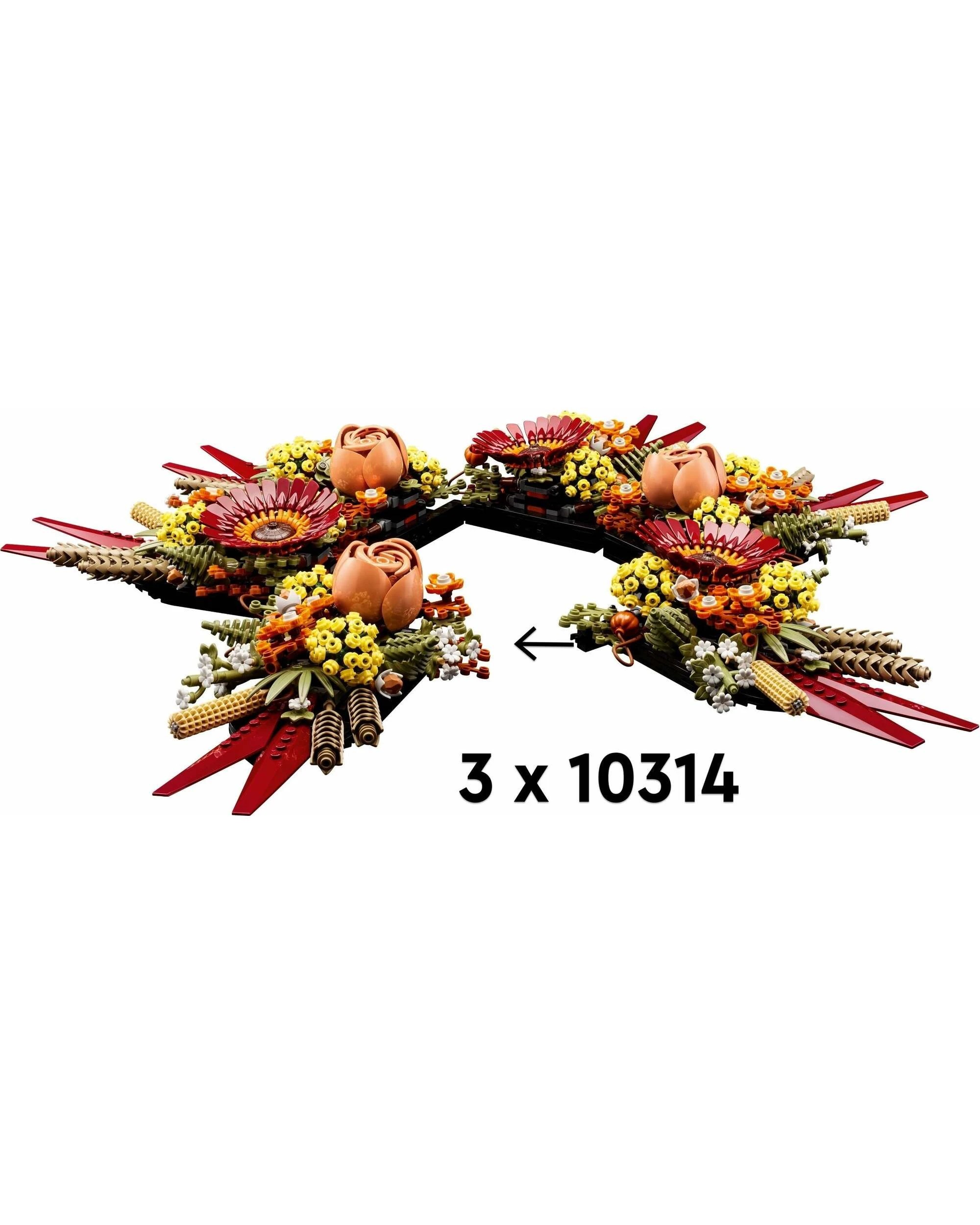 3 LEGO ICONS Series 10314 Dried Flower Centerpiece, 3 of 4