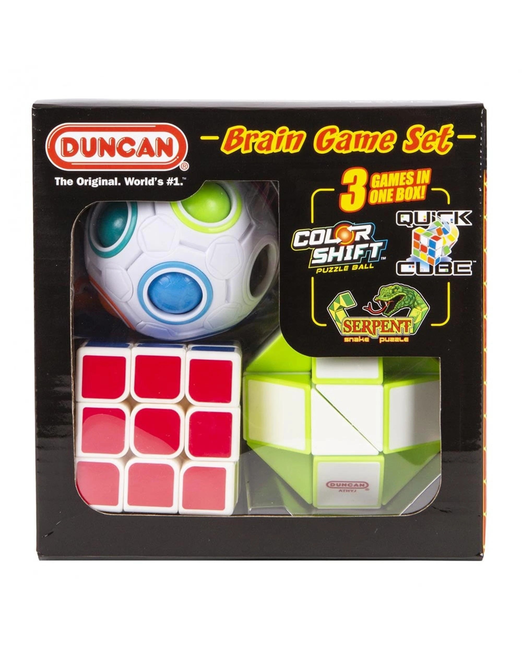 1 Duncan Brain Game Combo Set - Colour Shift, Quick Cube and Serpent, 1 of 4