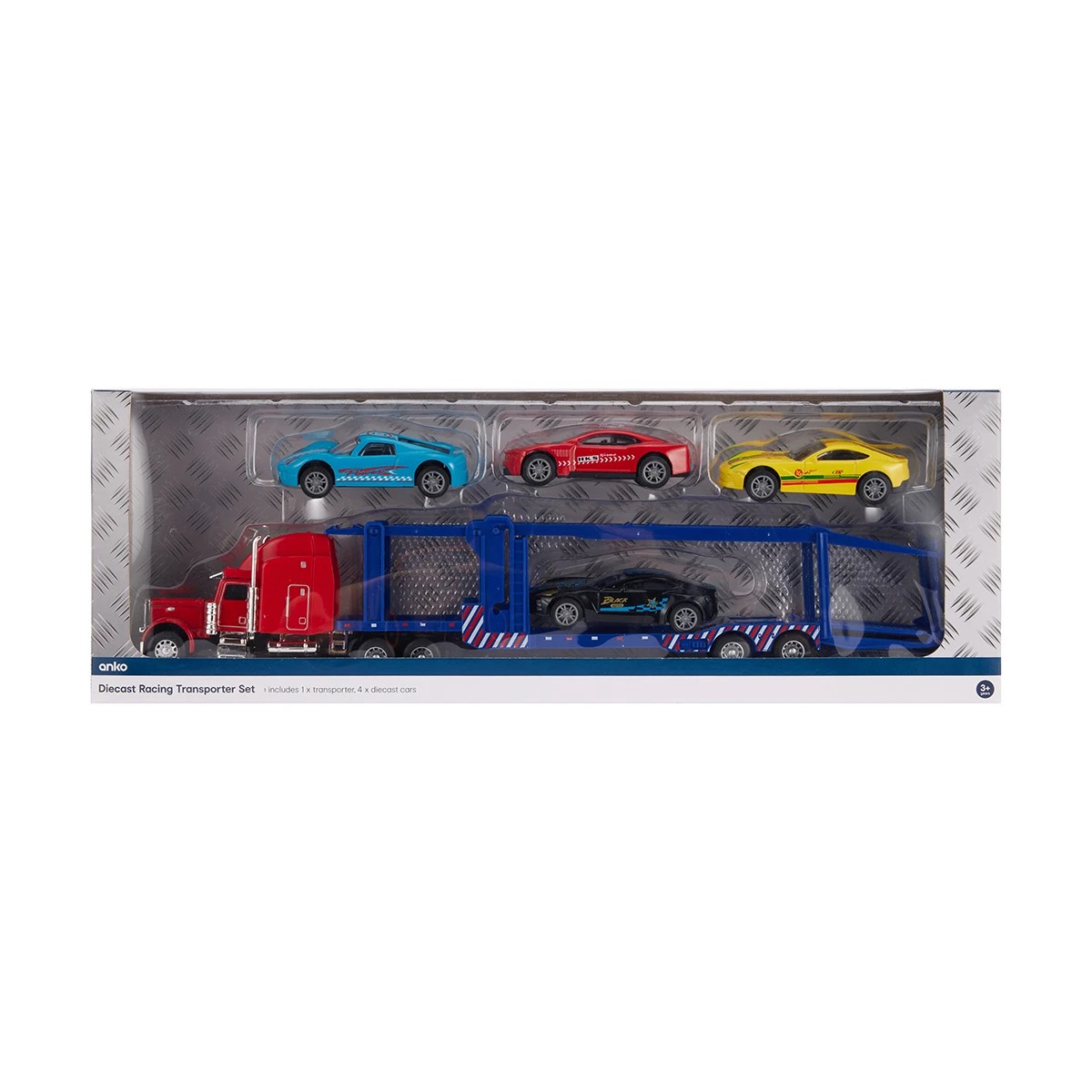 1 Diecast Racing Transporter Set, 1 of 10