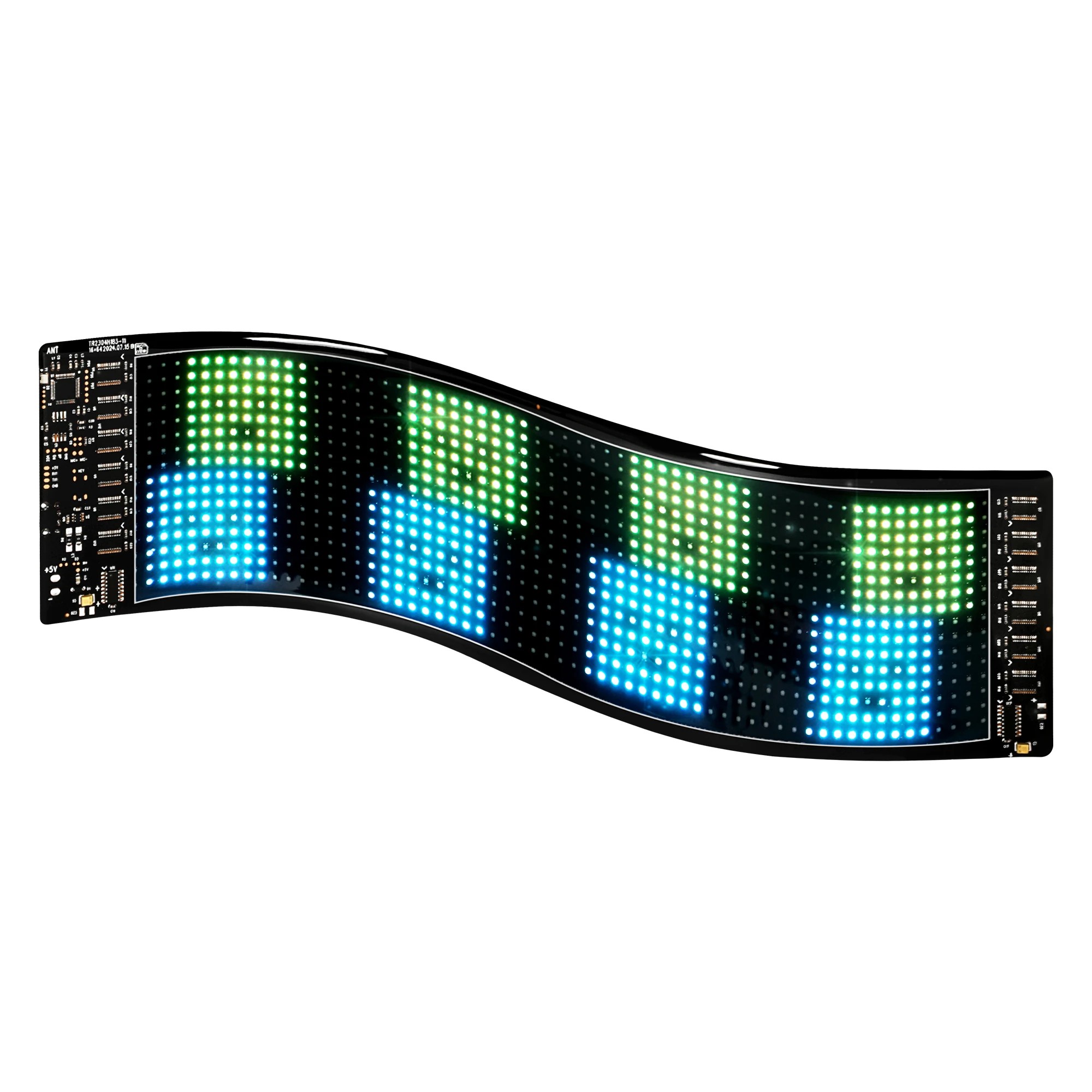 1 Emitto Programmable LED Sign 92x374mm Matrix Panel Foldable Message Display, 1 of 5