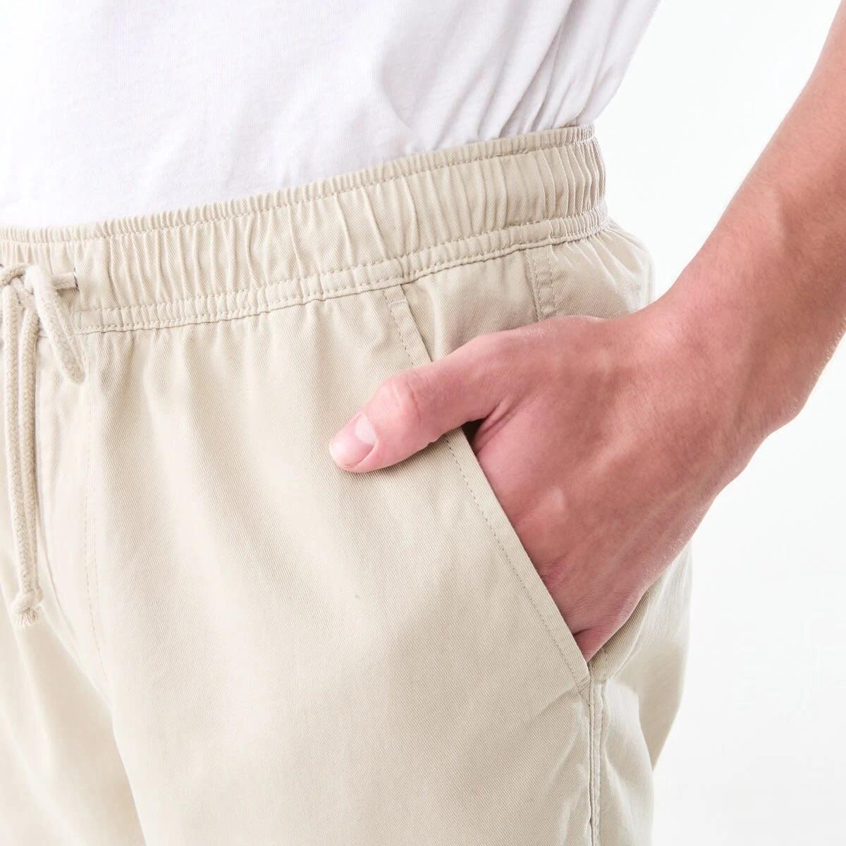 5 Elastic Waist Jogger Pants Bge Ntrl, 5 of 6