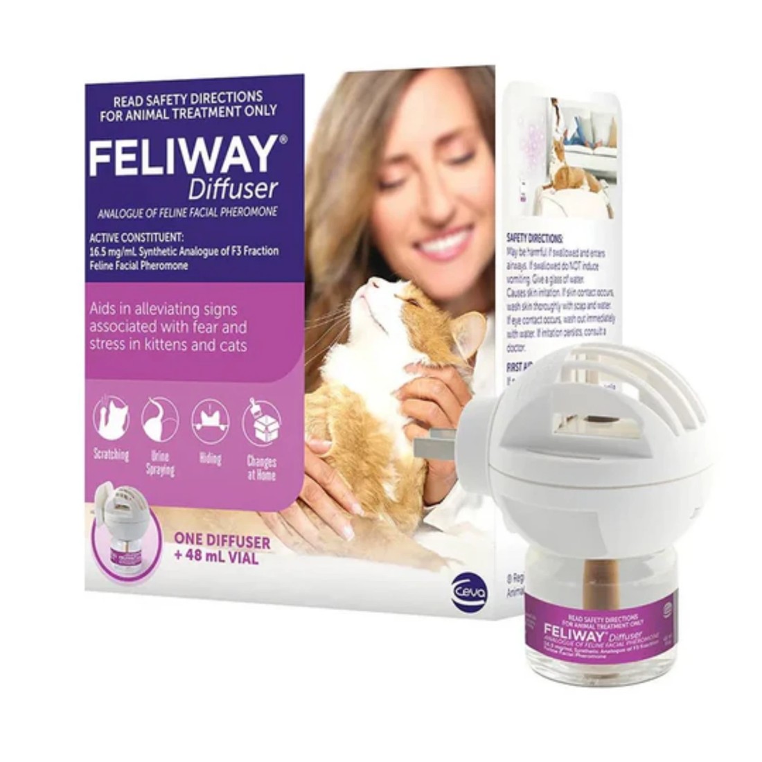 1 Feliway Diffuser & Refill Pack For Cats, 1 of 2