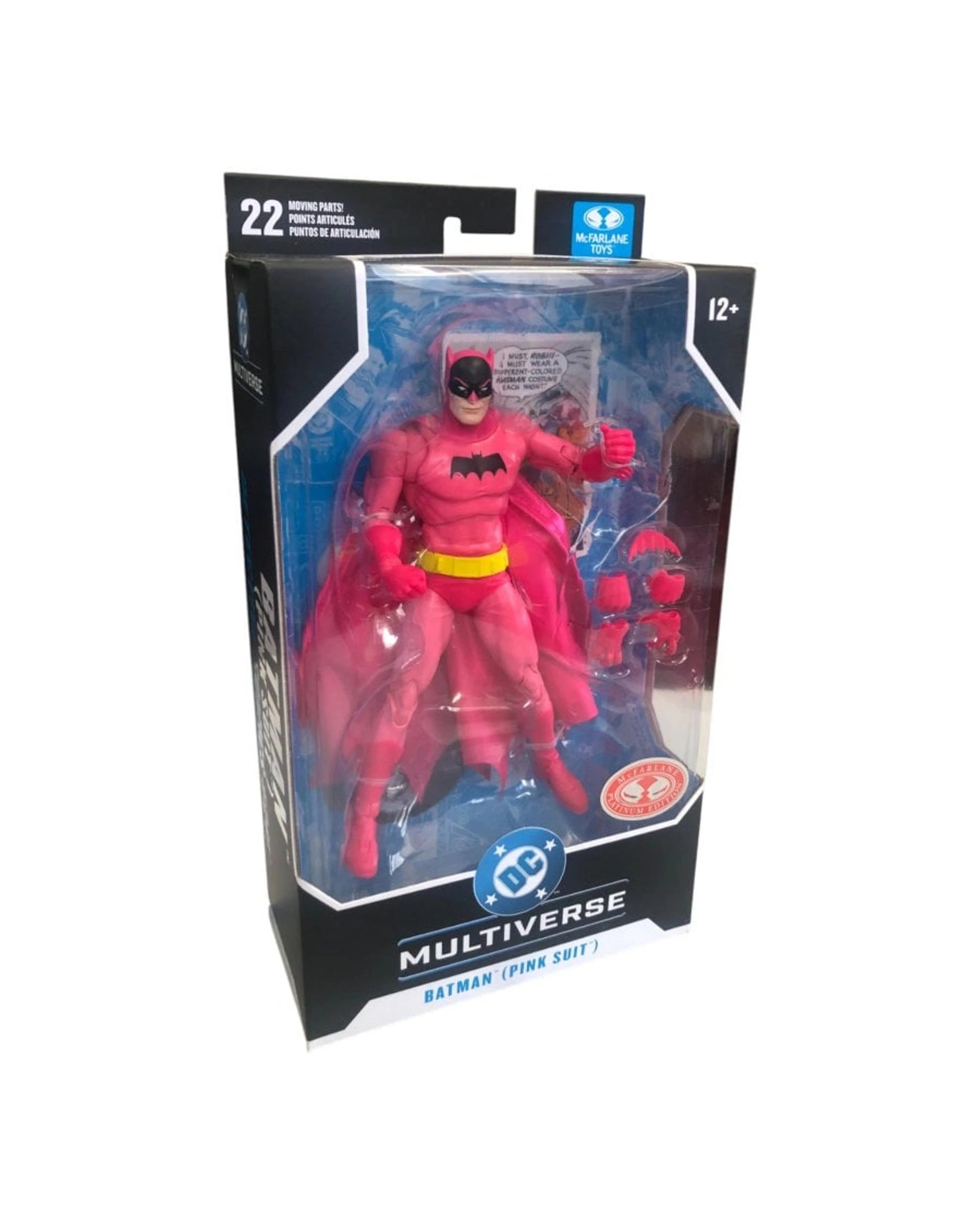 1 DC Multiverse Batman Pink Suit Red Platinum Edition 7 inch Action Figure, 1 of 1