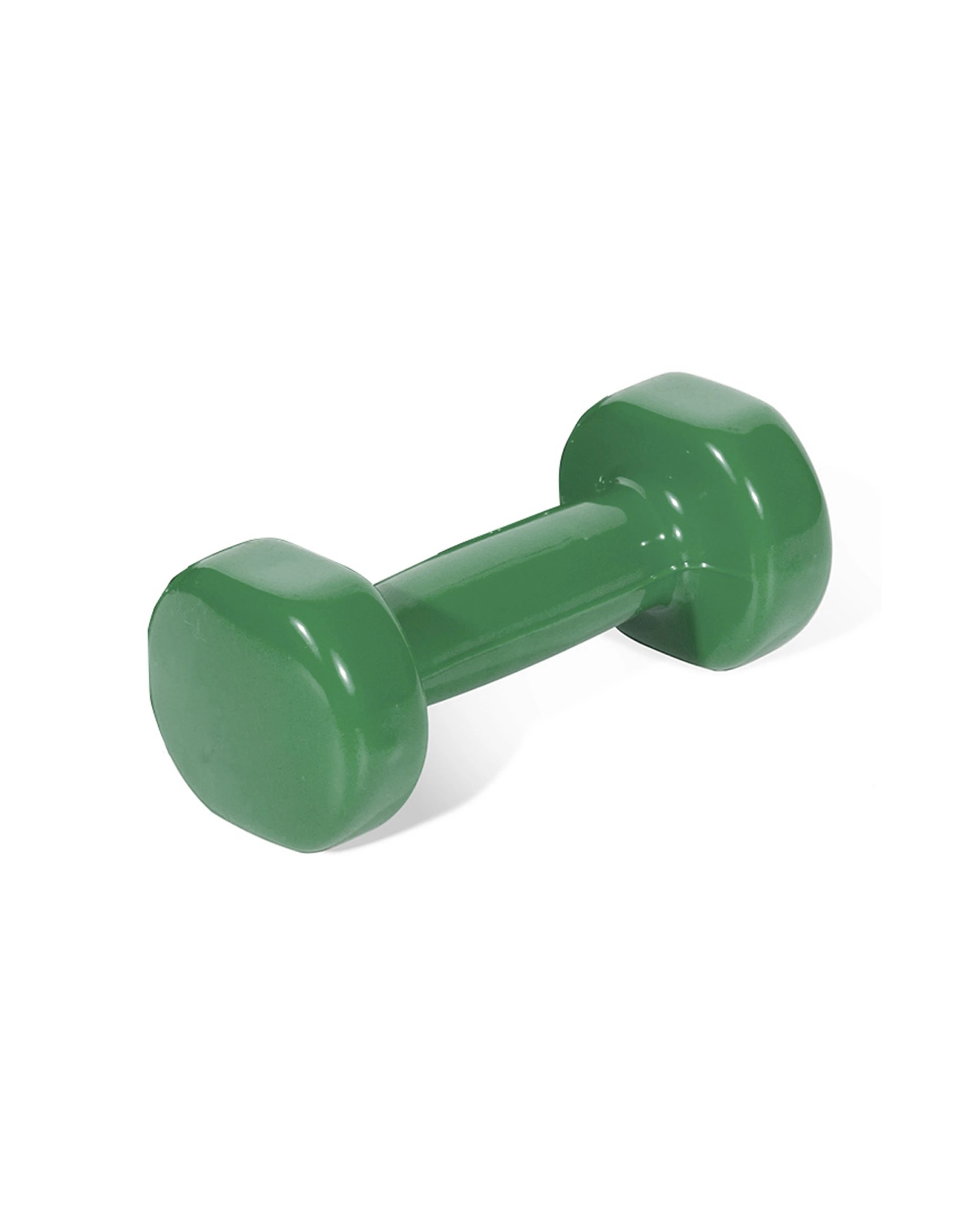 2 BodyWorx 2PK Vinyl Dipped Weighted Dumbbell 5kg Home Gym Workout Set Easy To Clean - Green, 2 of 2