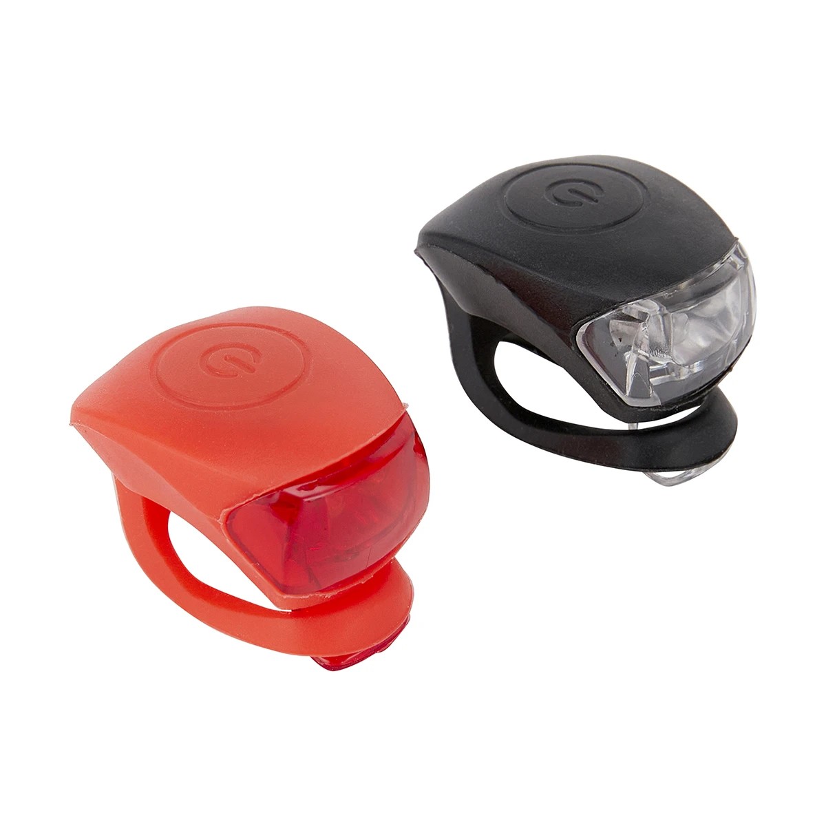 1 2 Pack Silicone LED Bike Lights, 1 of 8