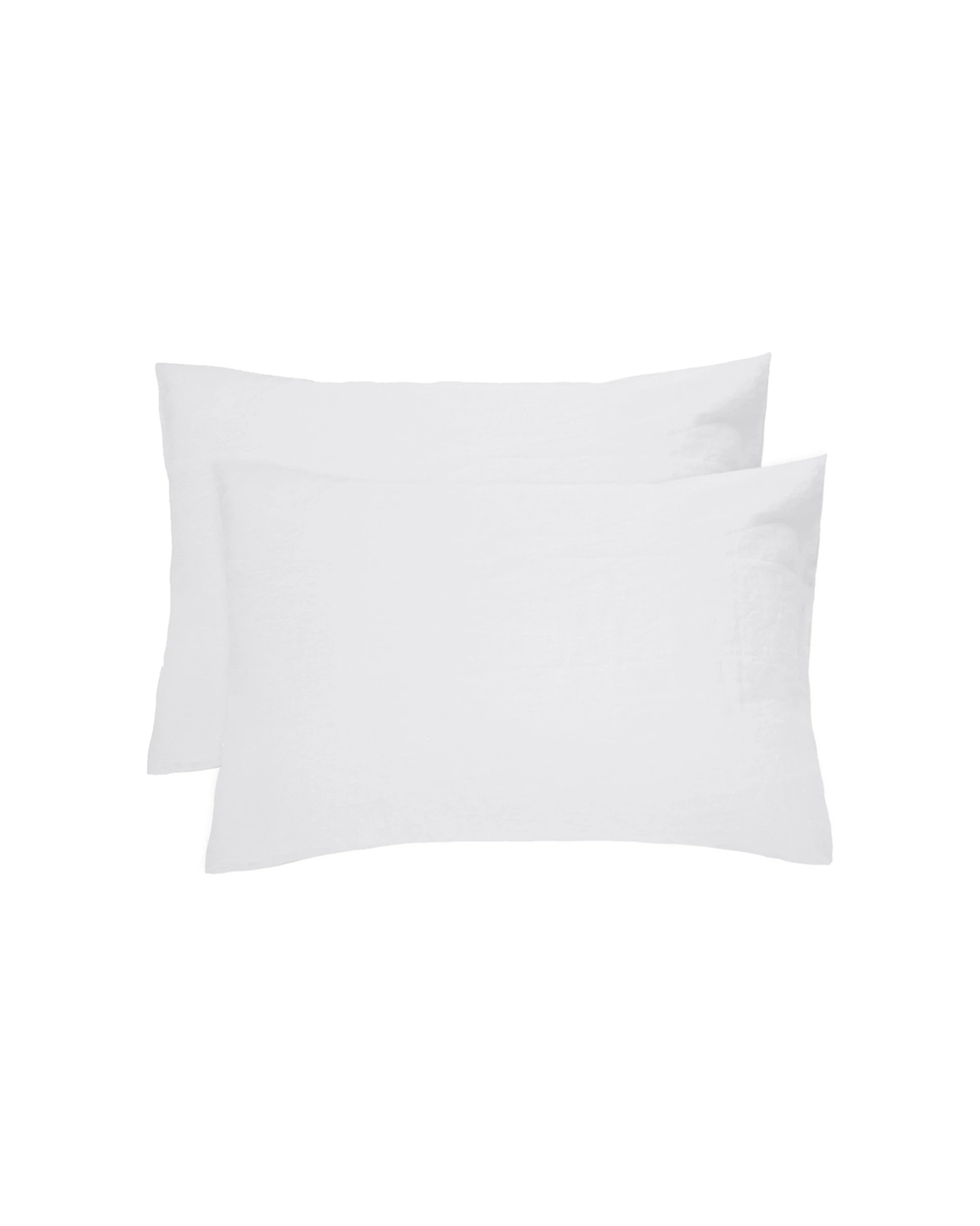 1 Bambury Home Living Decorative Linen Pillowcase Pair Ivory 73 x 48cm - Beige, 1 of 1