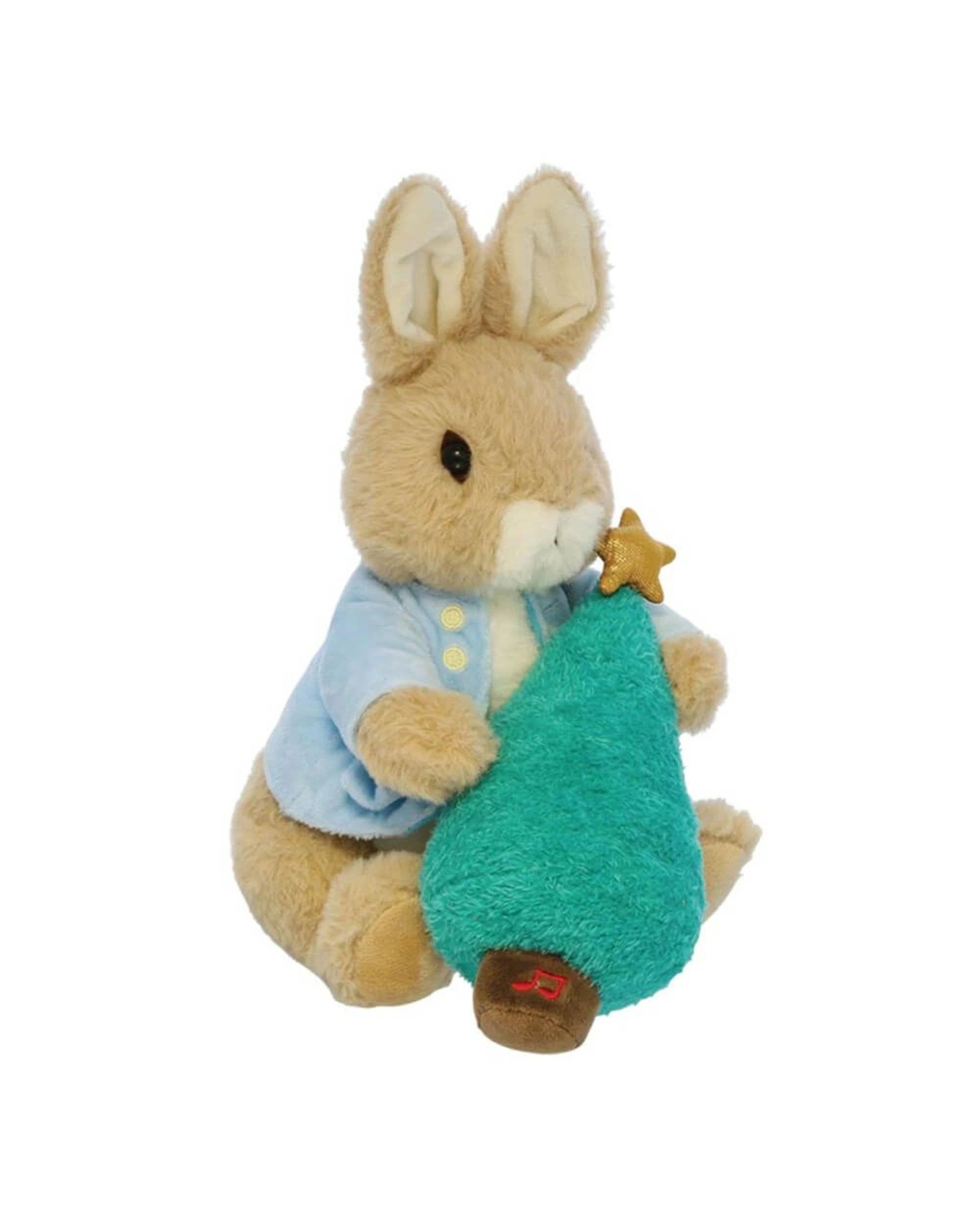 2 Beatrix Potter Peter Rabbit Christmas Fun Interactive Plush, 2 of 3