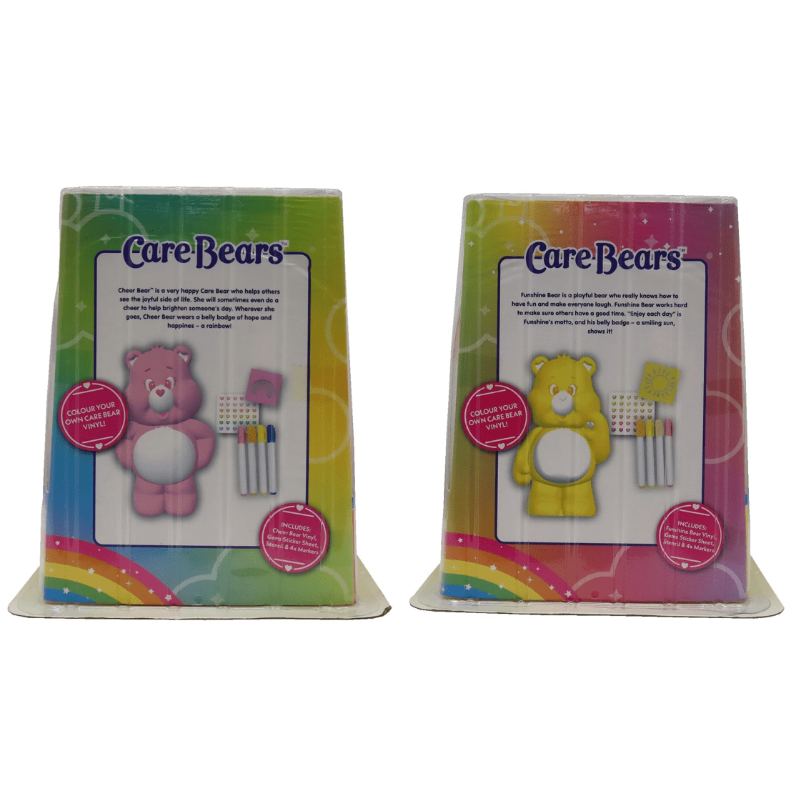 3 Care Bears Colour Your Own Vinyl Bear - Assorted, 3 of 3