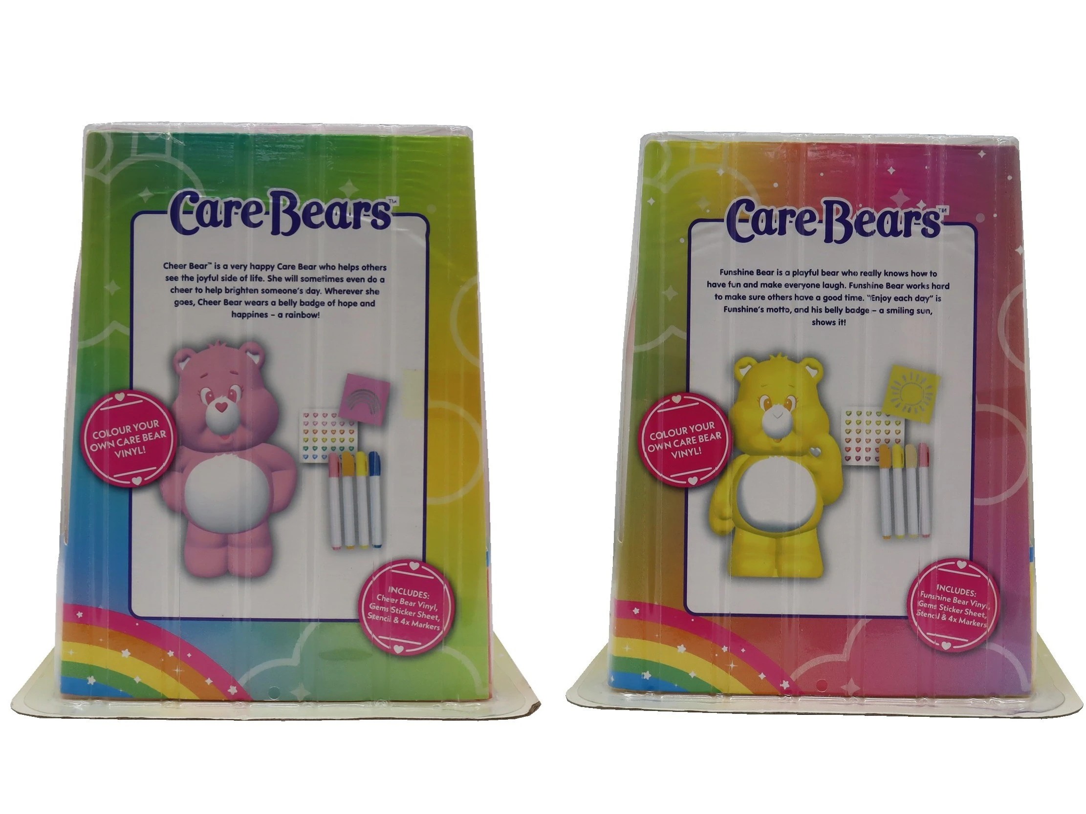 3 Care Bears Colour Your Own Vinyl Bear - Assorted, 3 of 3