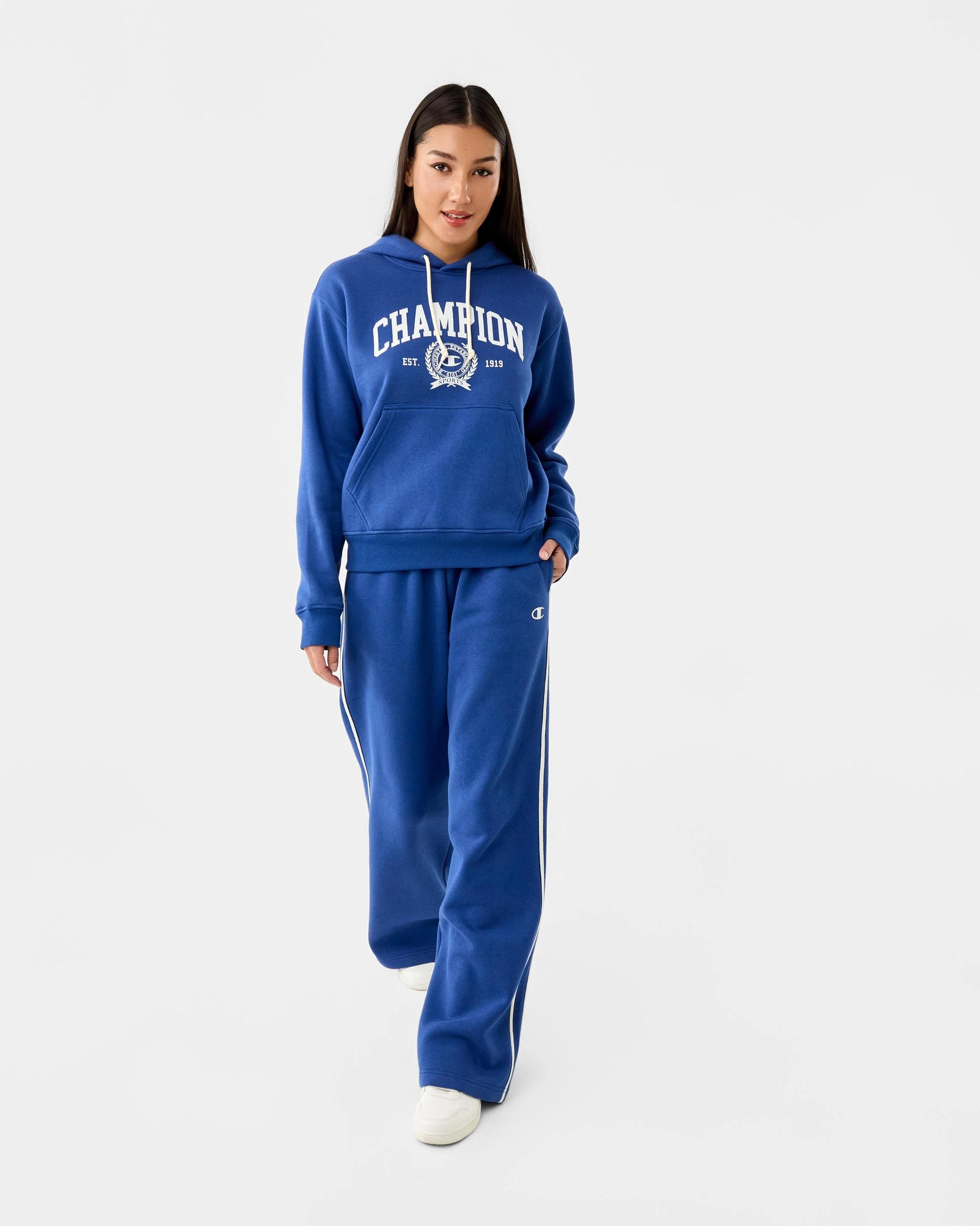 2 Champion Varsity Womens Hoodie Cobalt Blu, 2 of 9