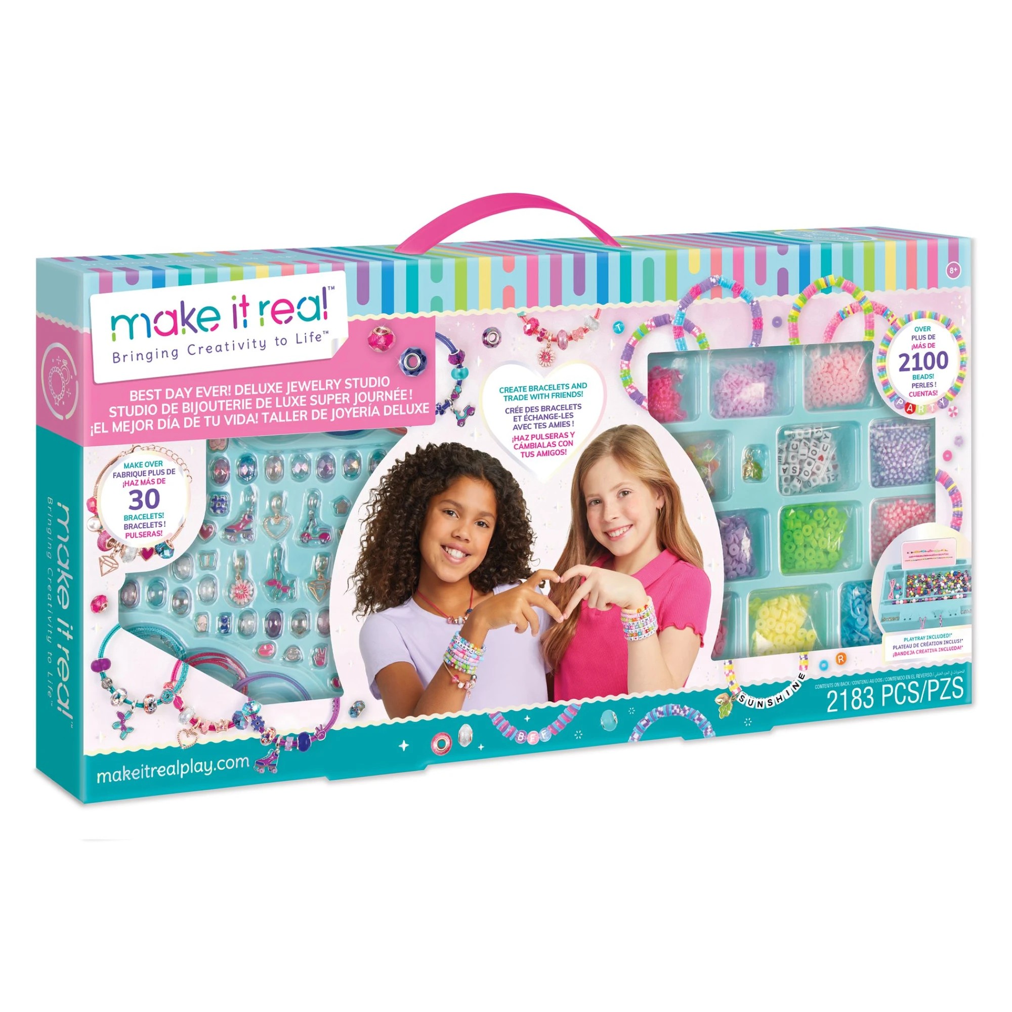 1 Make It Real Best Day Ever Deluxe Jewellery Studio - Multi, 1 of 8
