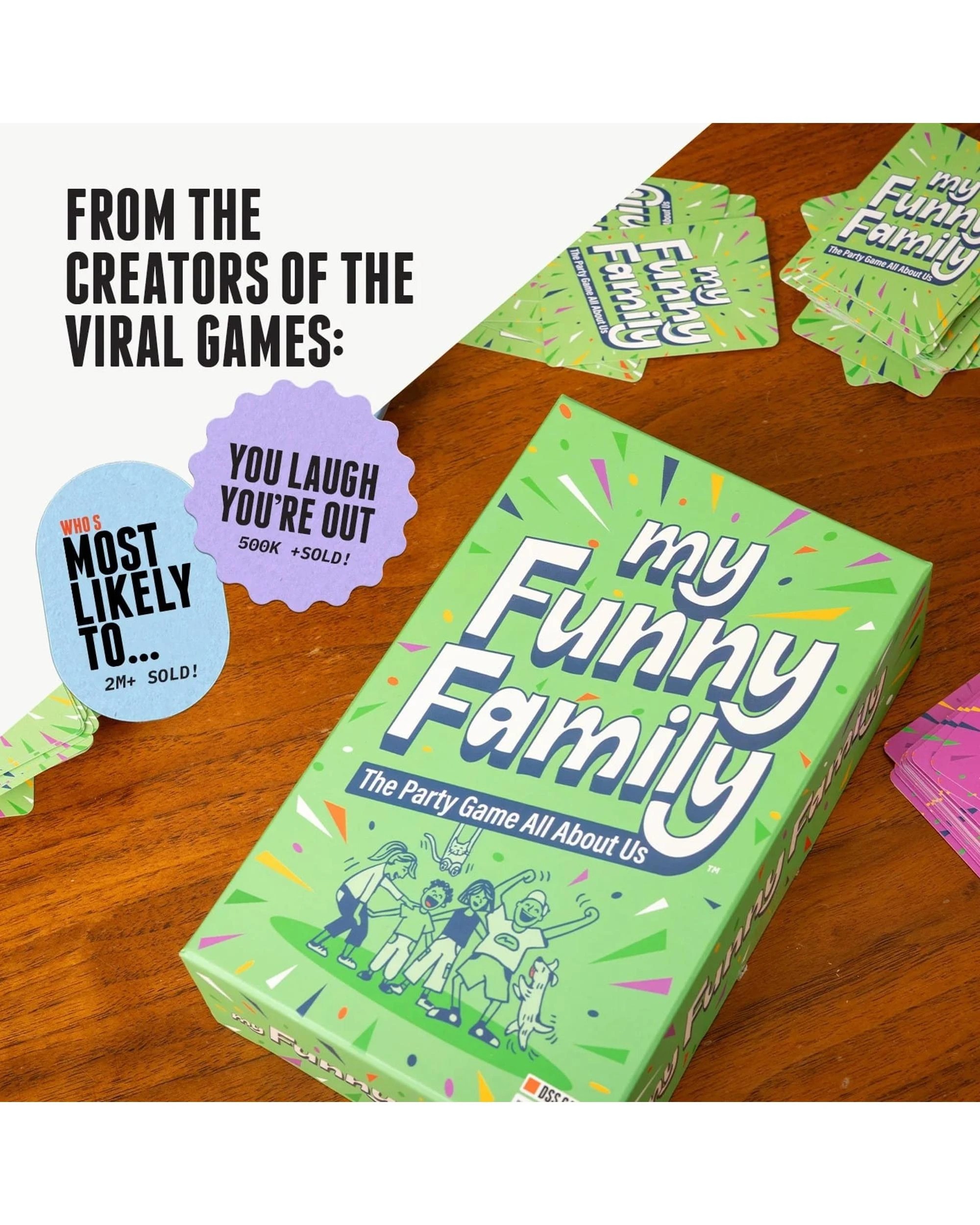 2 My Funny Family Card Game, 2 of 6