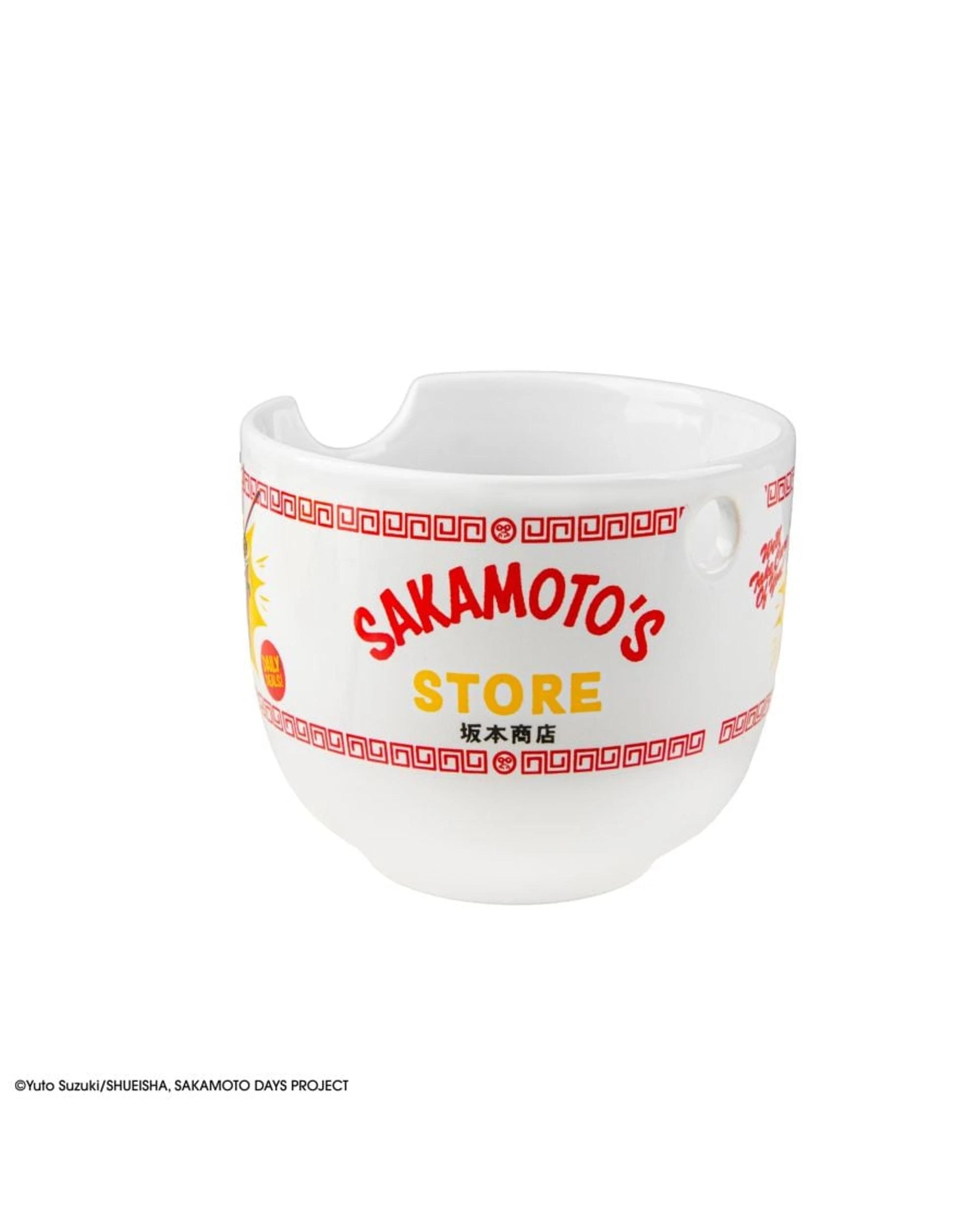4 Sakamoto Days Sakamoto's Store Ramen Bowl with Chopsticks, 4 of 8