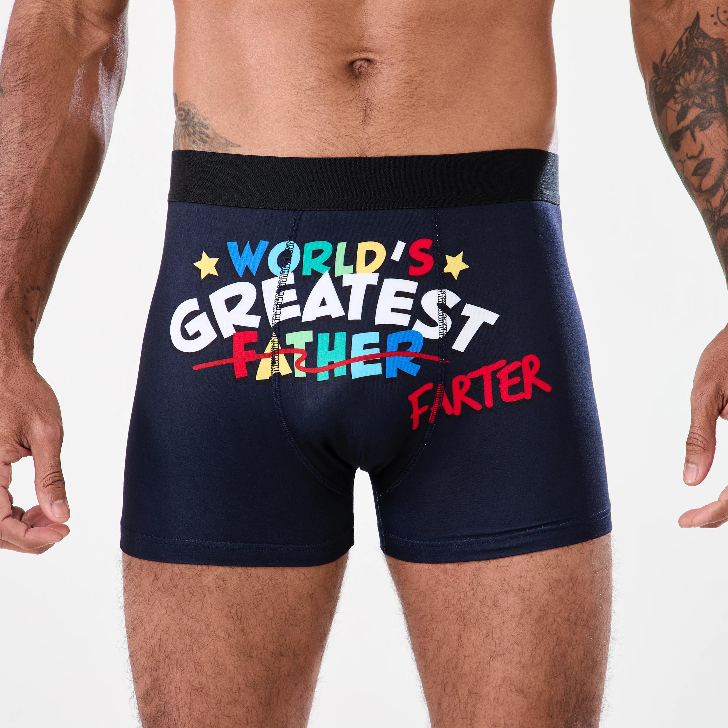 2 Trunks and Socks Set WORLDS GREATEST FARTER, 2 of 8