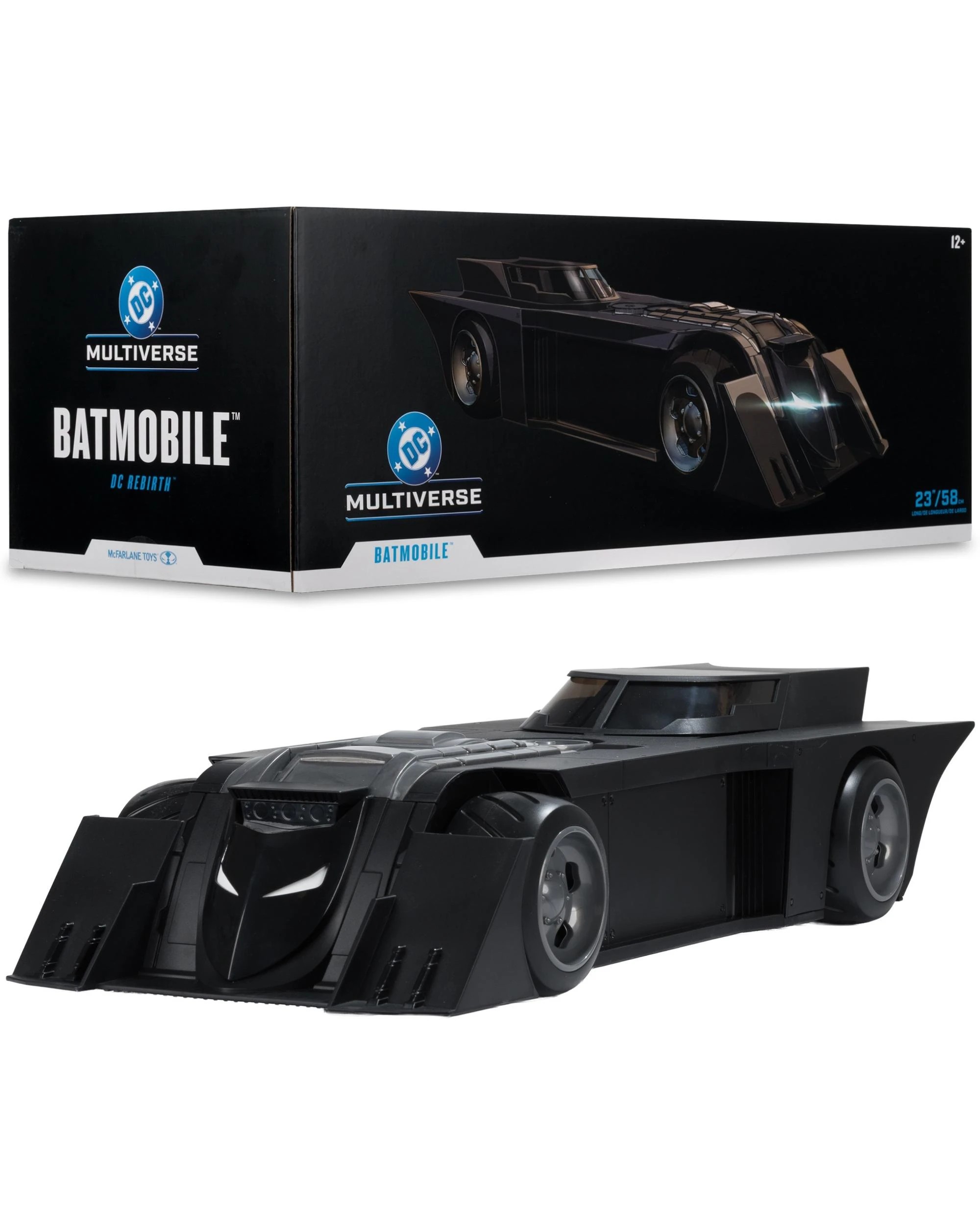 1 DC Multiverse DC Rebirth Batmobile Vehicle for 7 inch Scale Figures, 1 of 10