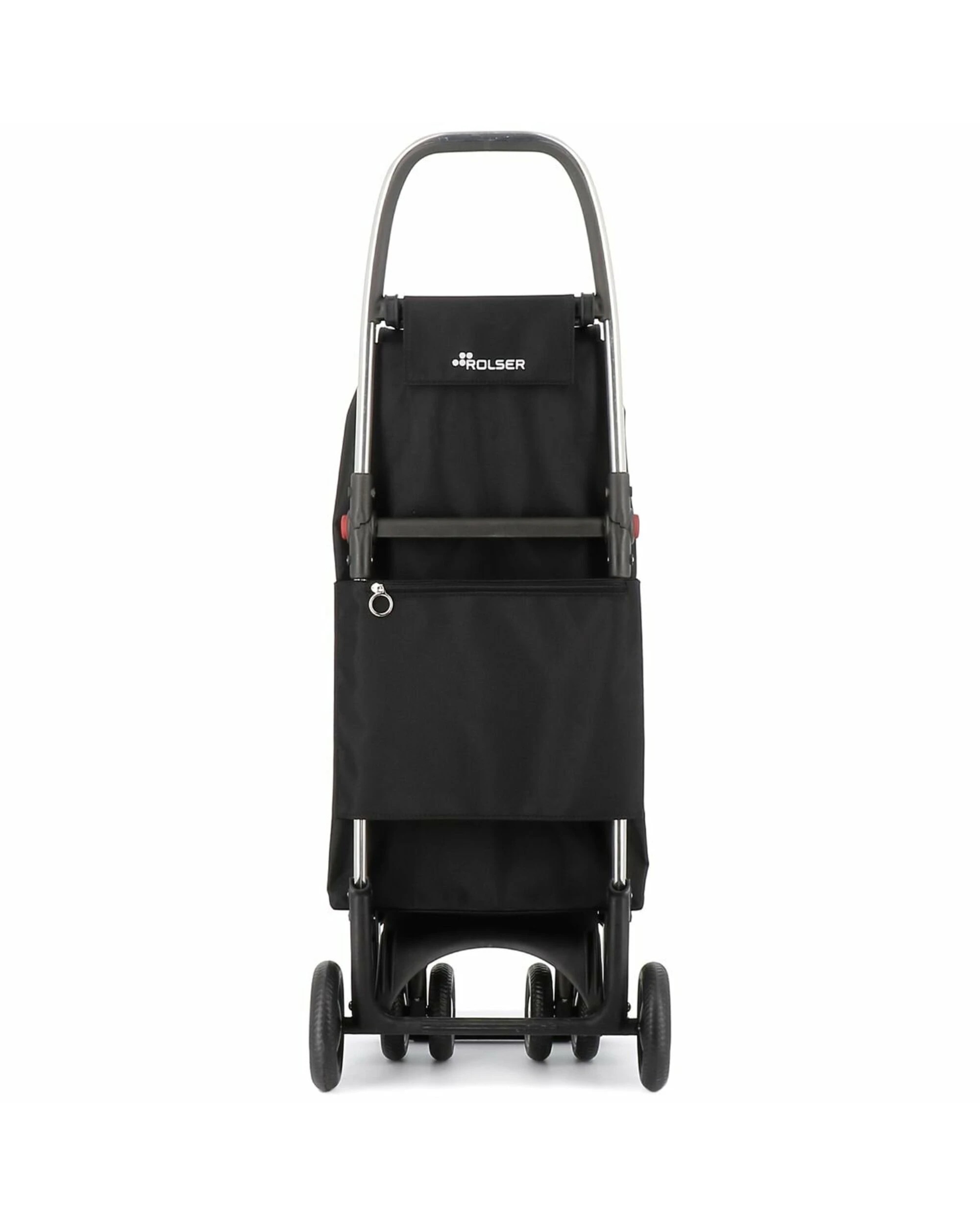 3 Rolser IMax MF 4 Wheel 2 Swivelling Trolley Black, 3 of 5