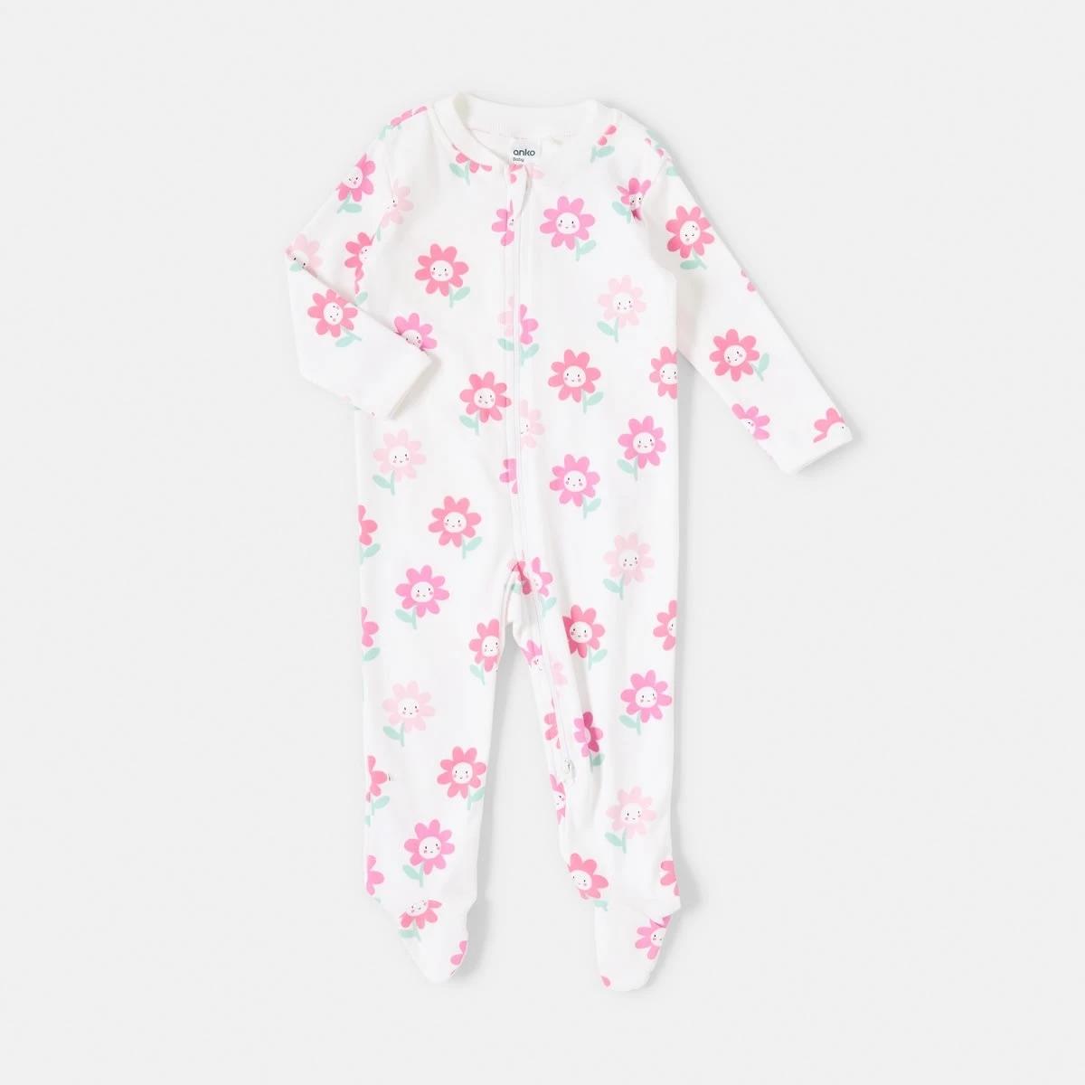 5 3 Pack Coveralls Pinkflower, 5 of 8