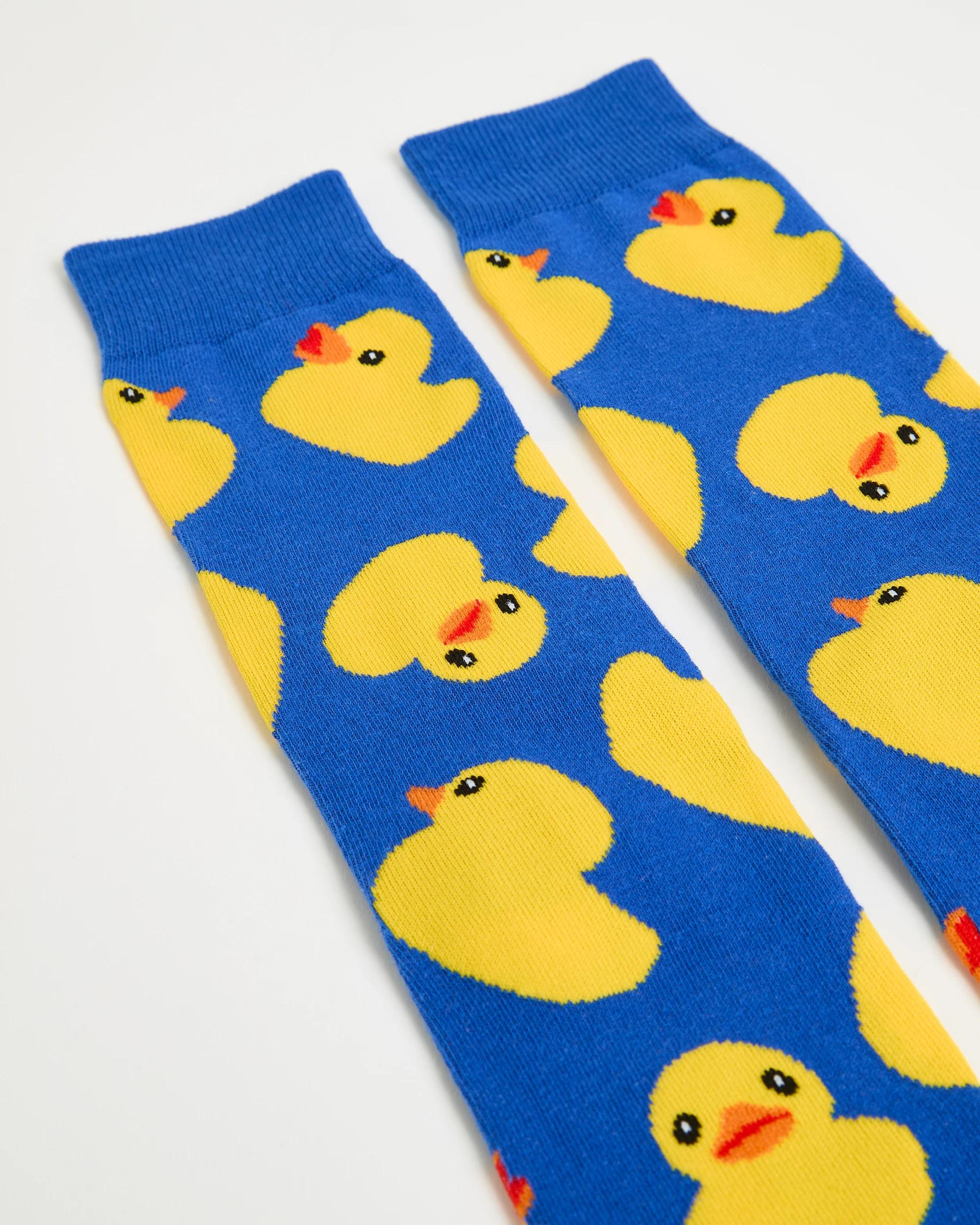 2 Swag  Crew Socks - Rubber Duck BLUE, 2 of 3