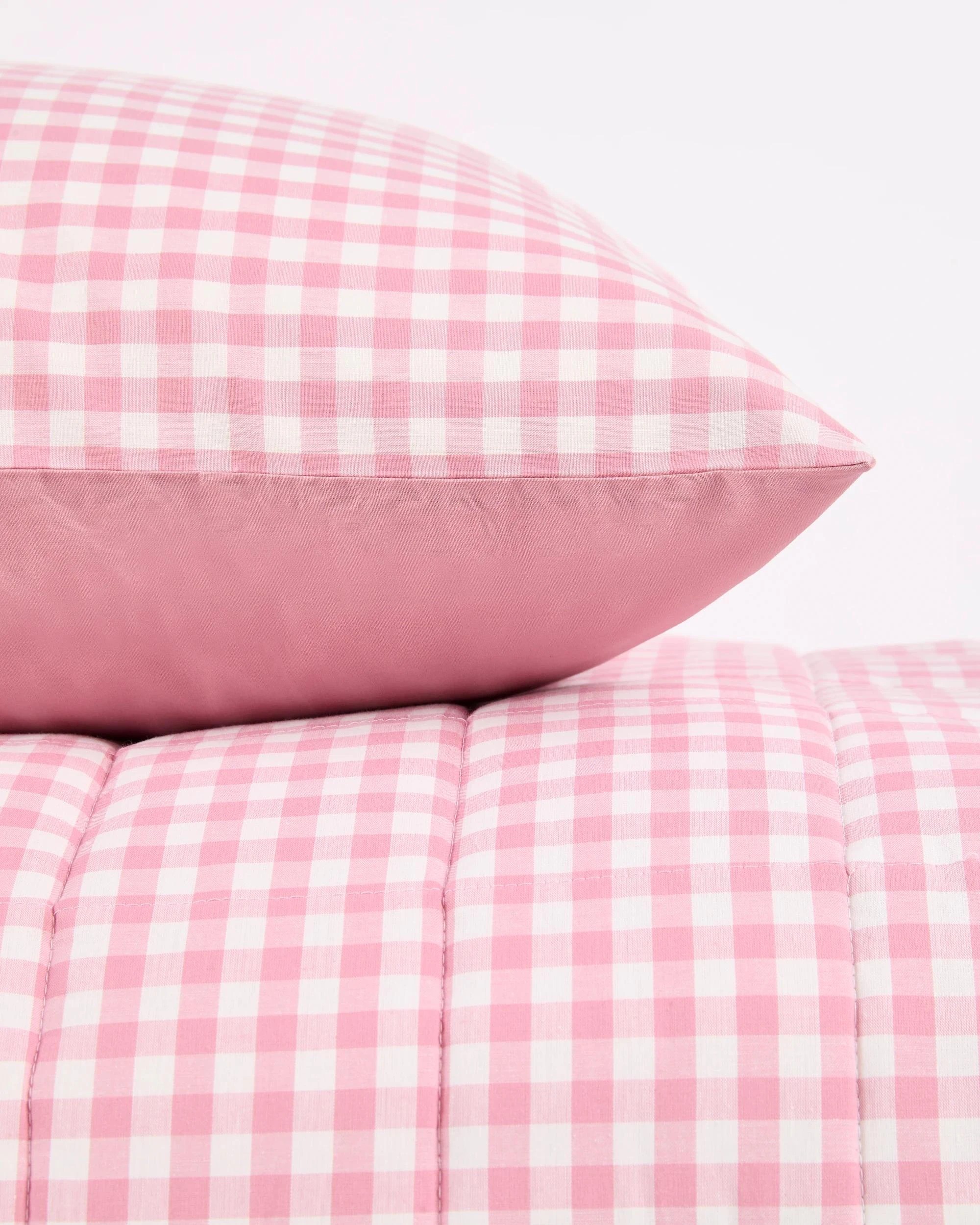 9 Target Parker Gingham Comforter Set - Queen Bed - Pink, 9 of 10