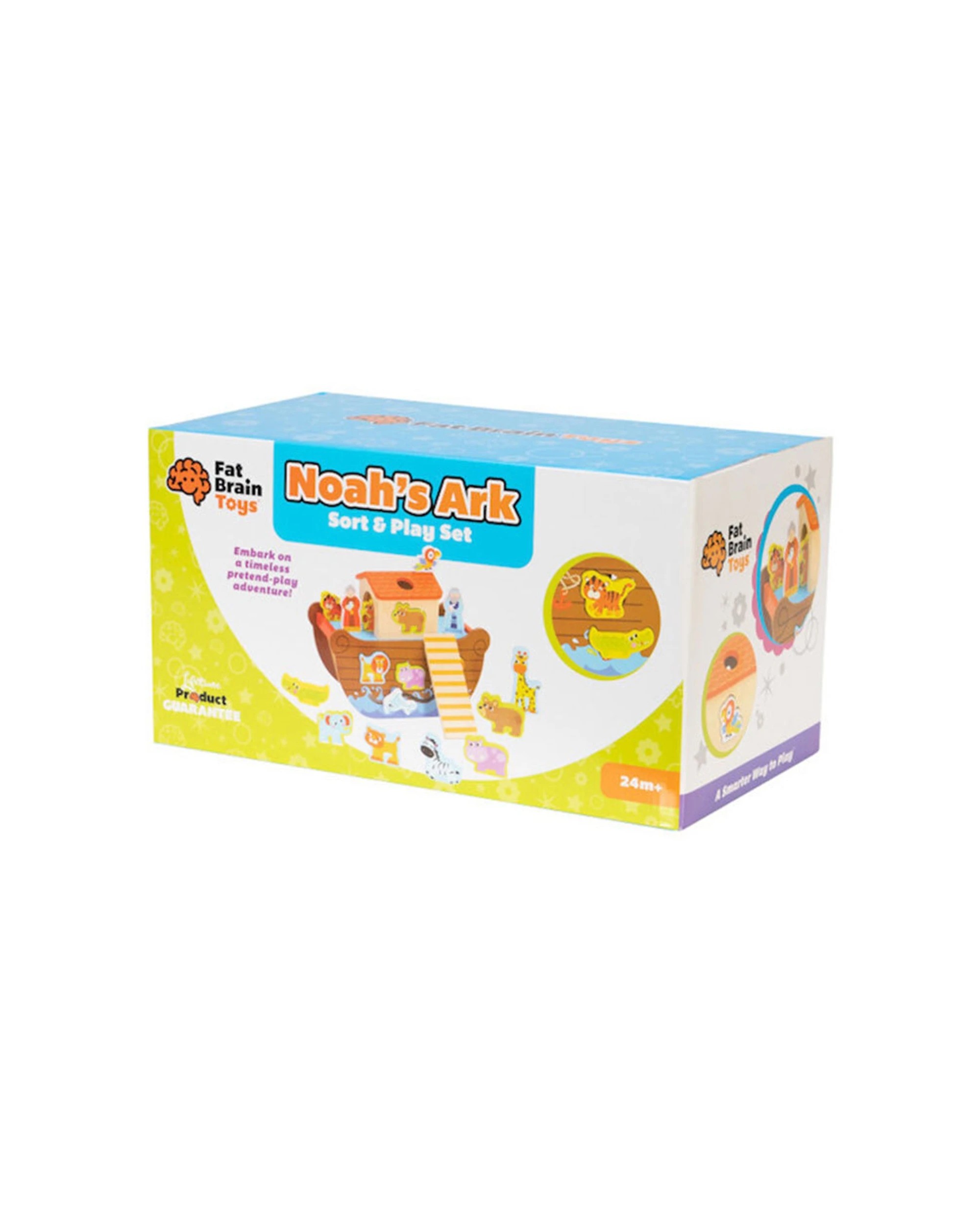 1 Fat Brain Toy Co. Noahs Ark Educational Imaginative Sort And Play Set - Multi, 1 of 3